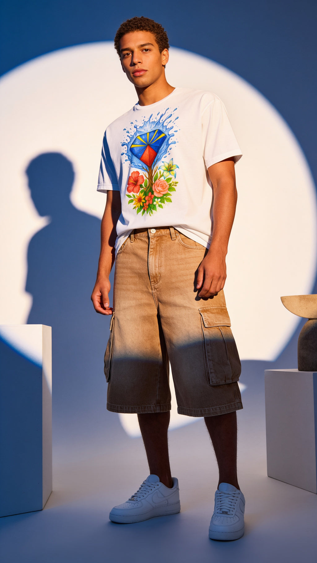 GRAN GUÈL - 100%  La Réunion - T-Shirt unisexe - "DIAMAN PÉY"