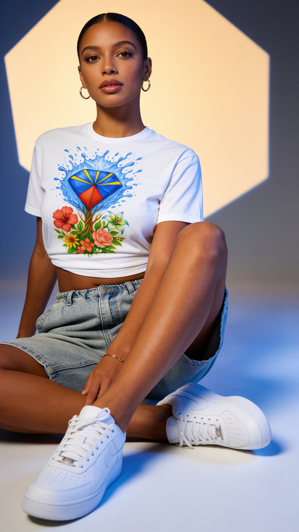 GRAN GUÈL - 100%  La Réunion - T-Shirt unisexe - "DIAMAN PÉY"