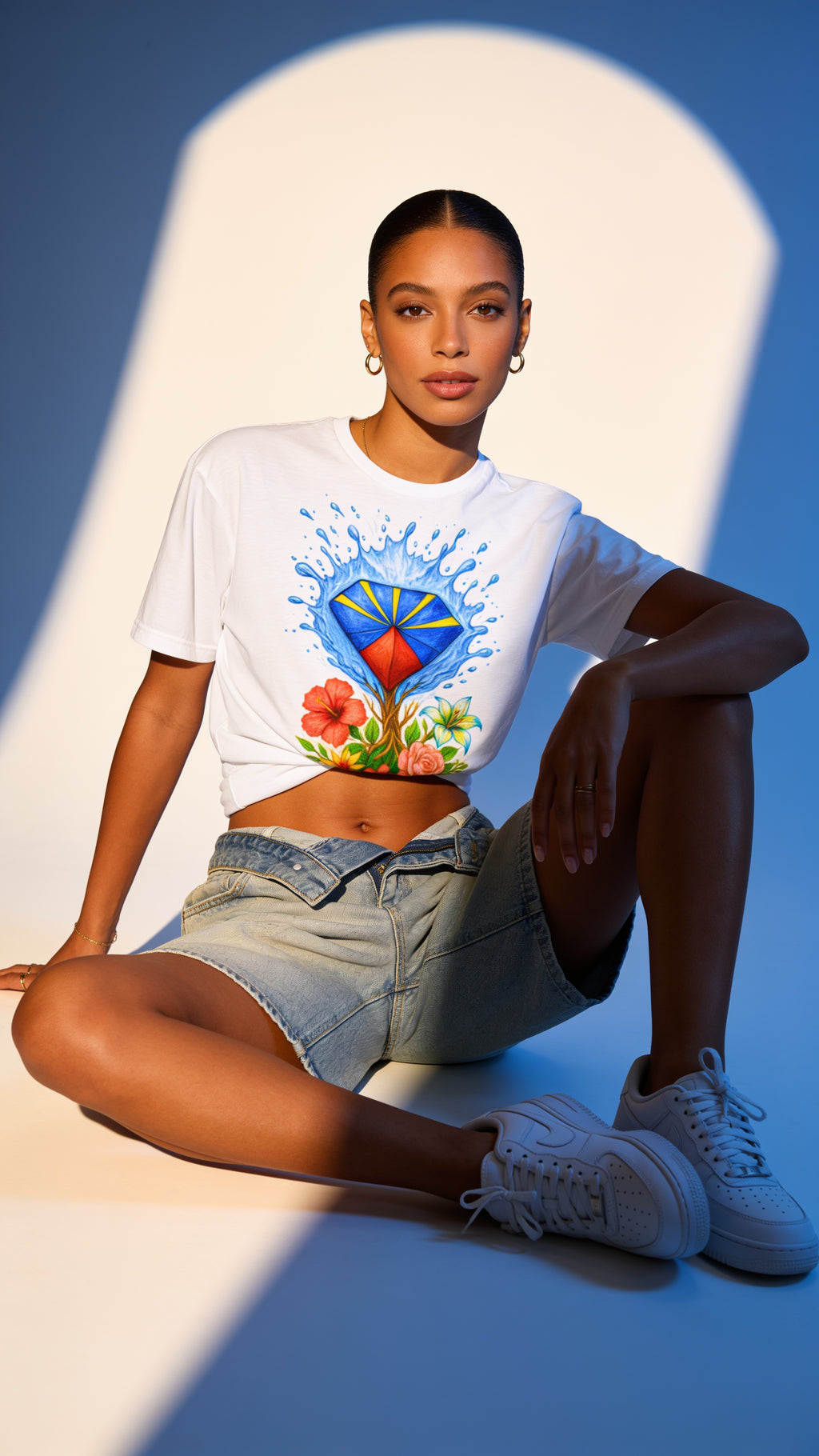 GRAN GUÈL - 100%  La Réunion - T-Shirt unisexe - "DIAMAN PÉY"