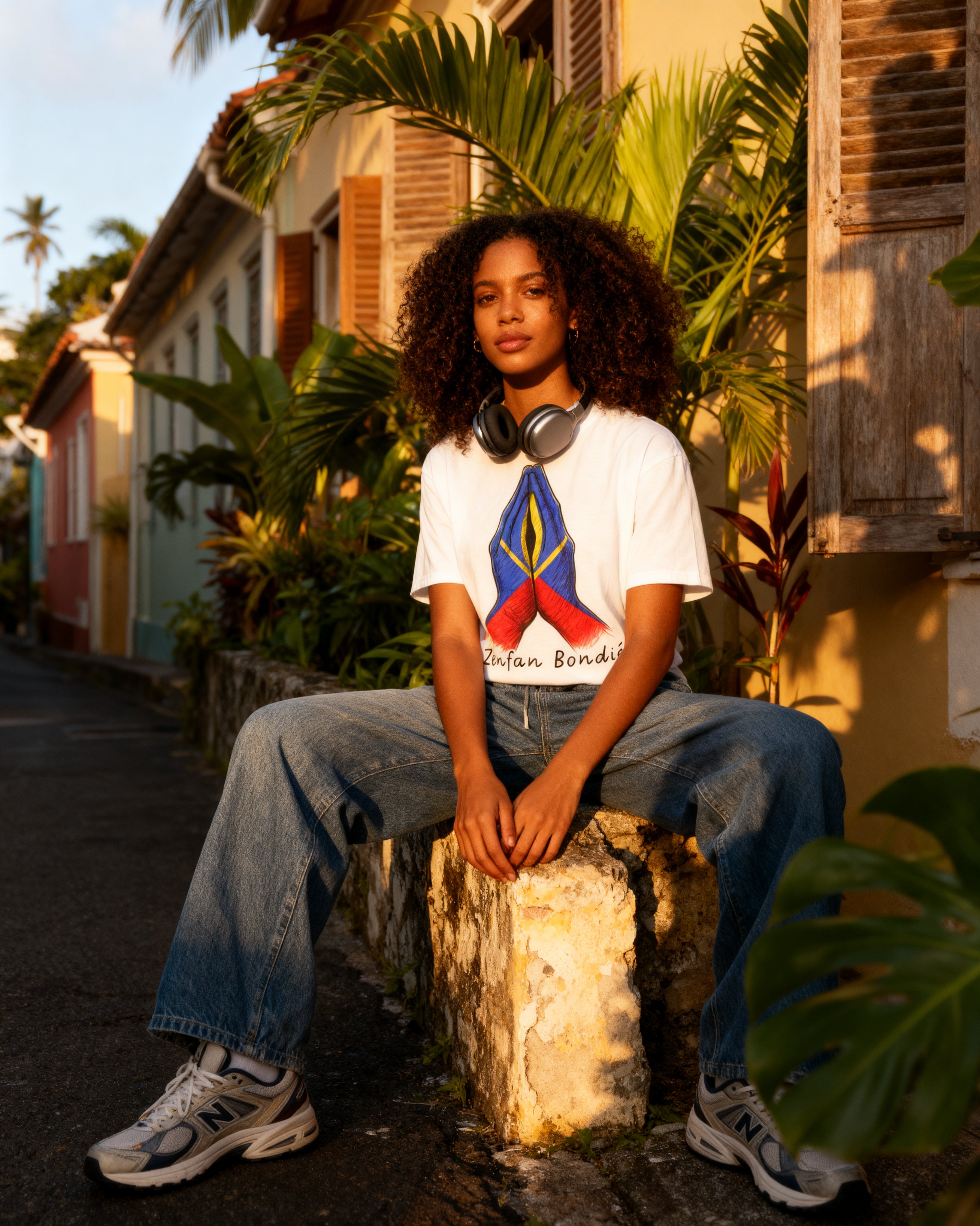 GRAN GUÈL - 100%  La Réunion - T-Shirt unisexe - "ZENFAN BONDIÉ"