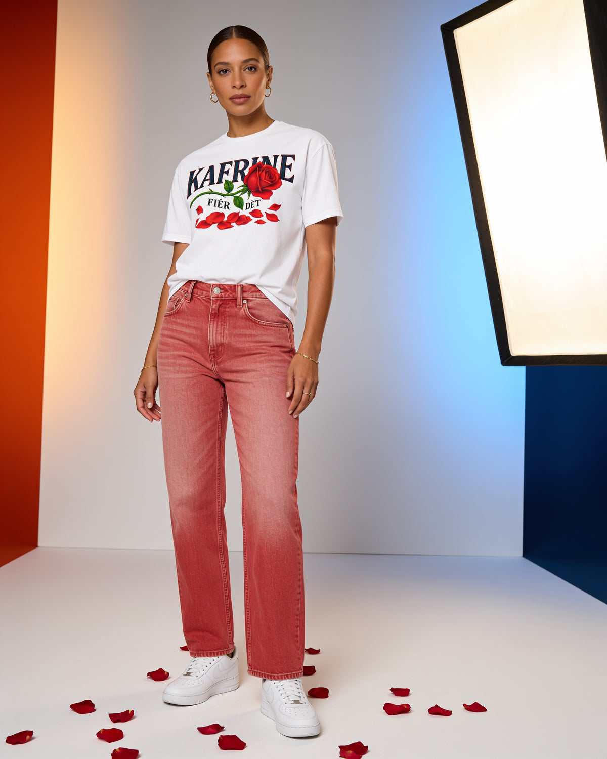 GRAN GUÈL - 100%  La Réunion - T-Shirt unisexe - "FIÈR DÈT KAFRINE"