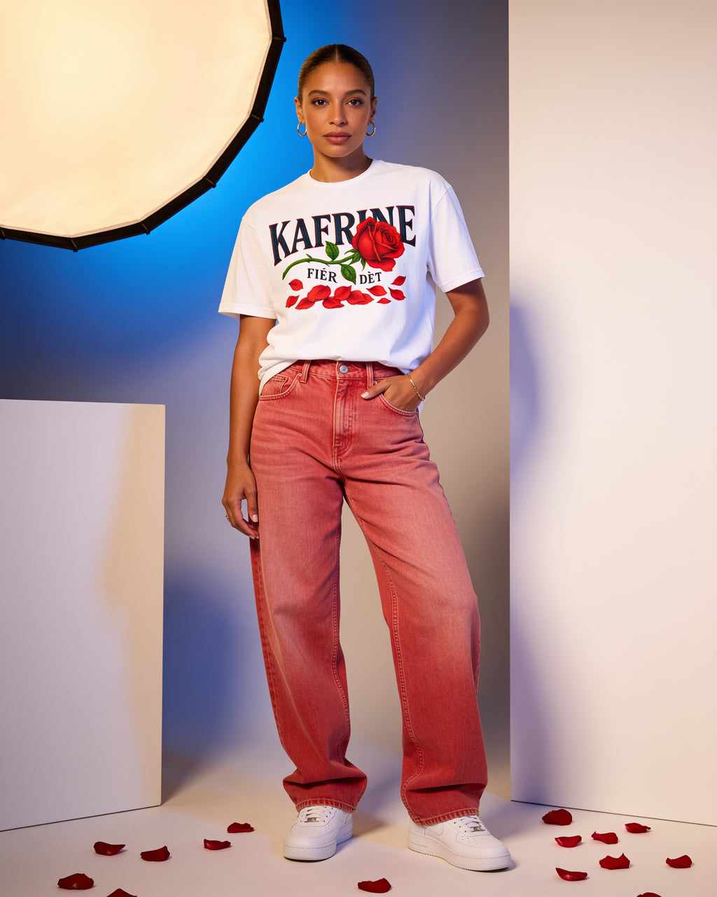 GRAN GUÈL - 100%  La Réunion - T-Shirt unisexe - "FIÈR DÈT KAFRINE"