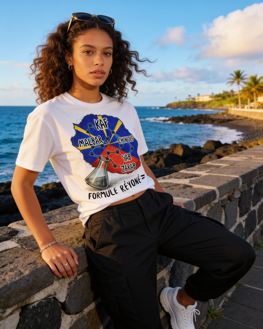GRAN GUÈL - 100%  La Réunion - T-Shirt unisexe - "FORMULE RÉYONÉ"