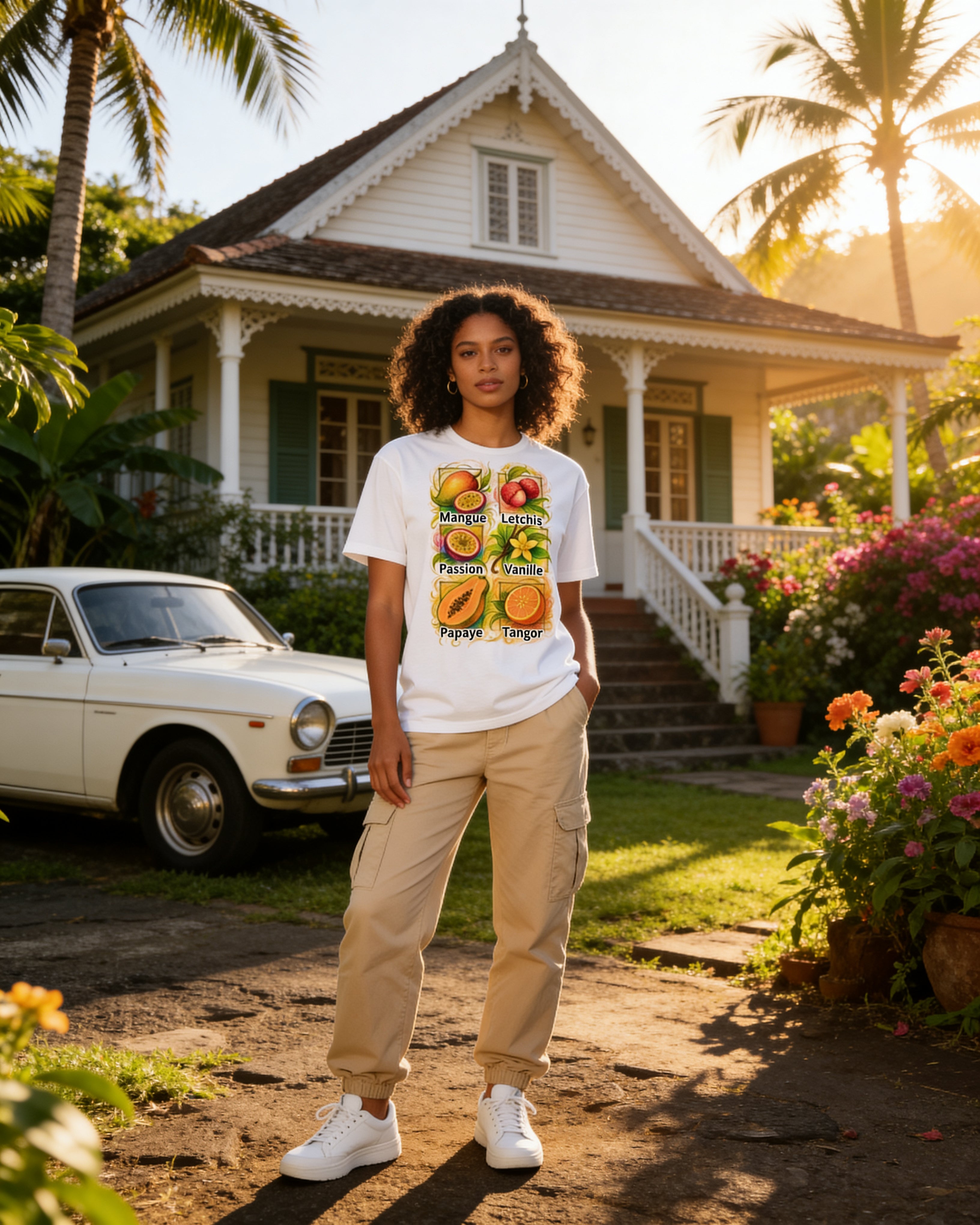 GRAN GUÈL - 100%  La Réunion - T-Shirt unisexe - "FRUIT ^ÉY (2)"
