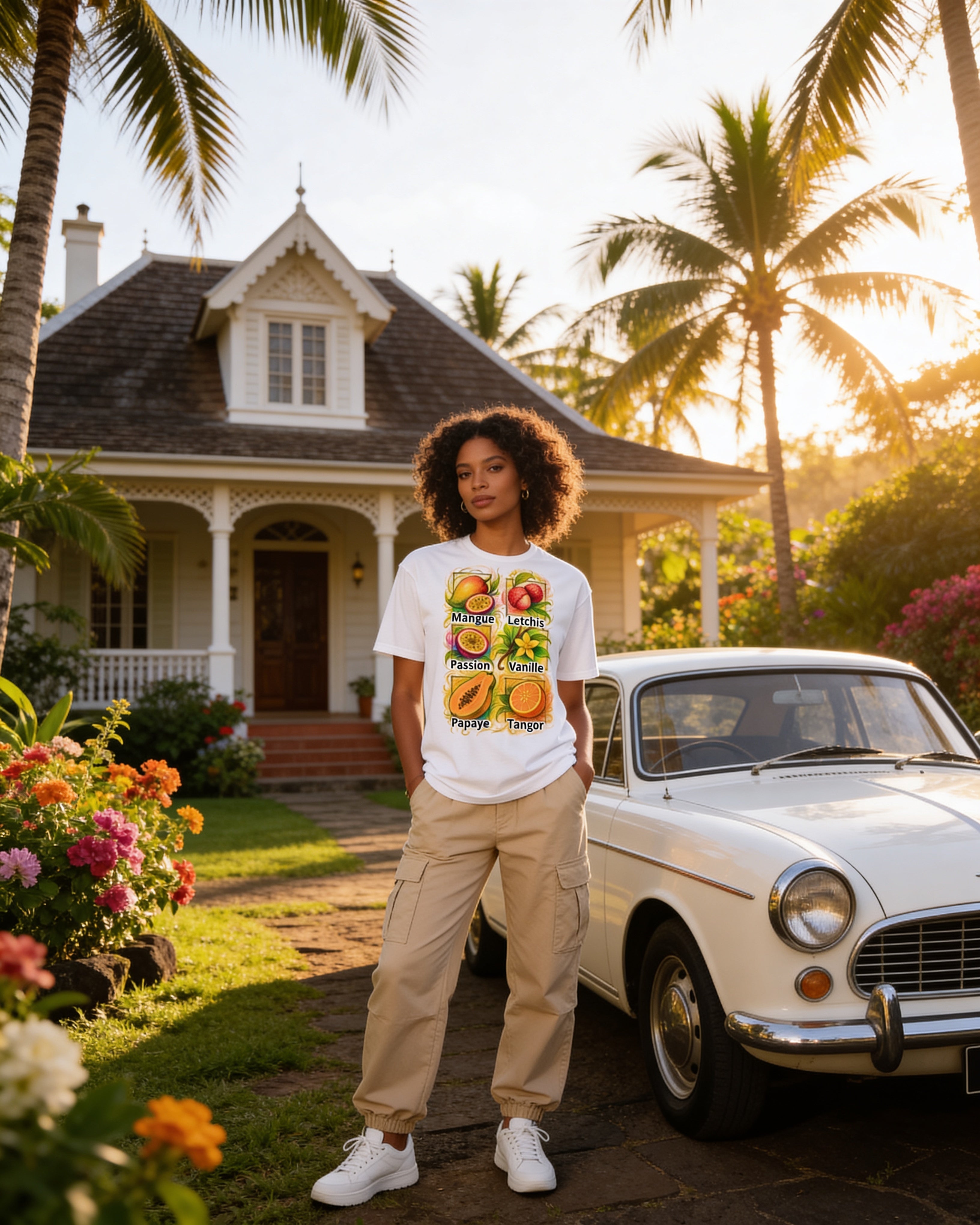 GRAN GUÈL - 100%  La Réunion - T-Shirt unisexe - "FRUIT ^ÉY (2)"