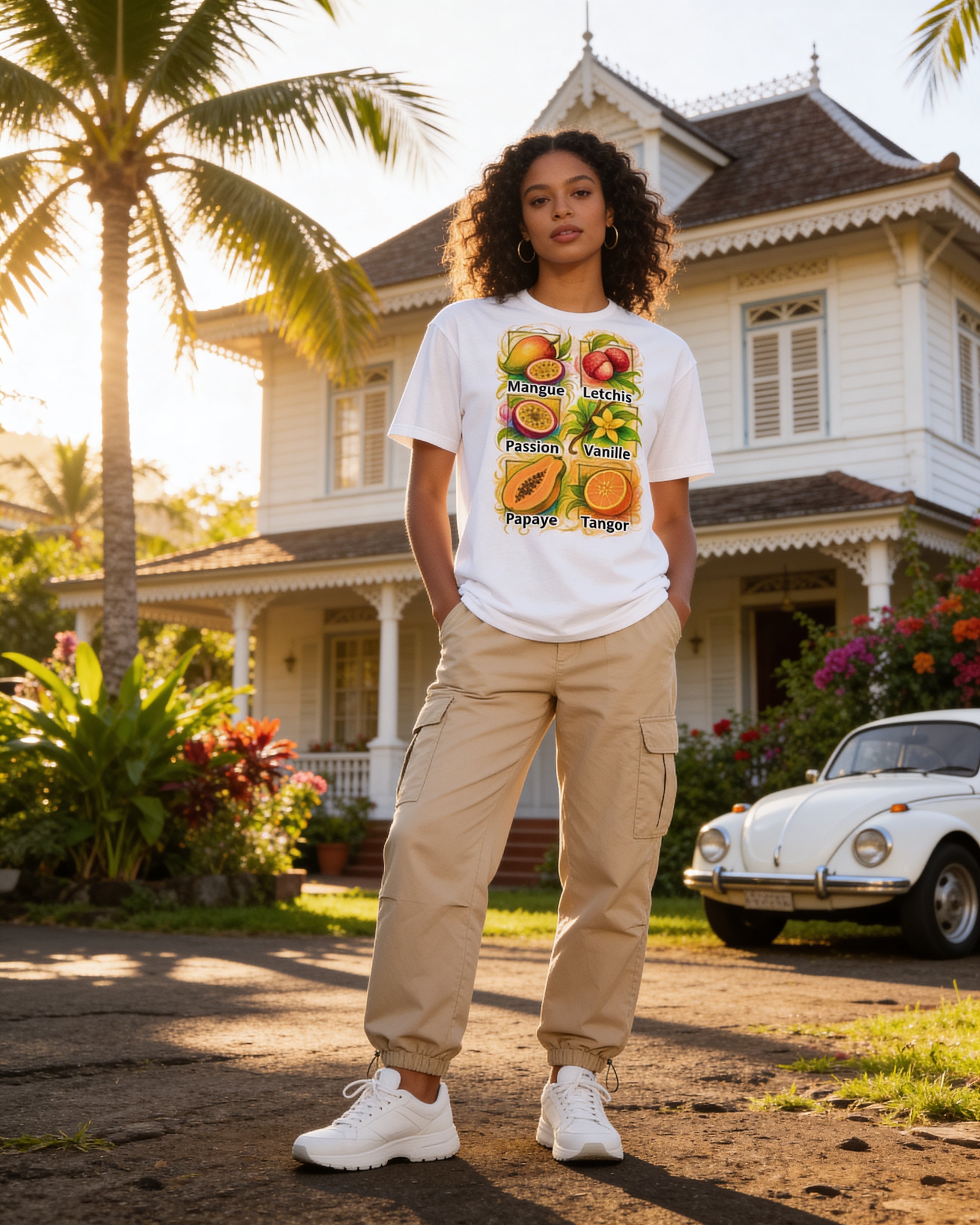 GRAN GUÈL - 100%  La Réunion - T-Shirt unisexe - "FRUIT ^ÉY (2)"