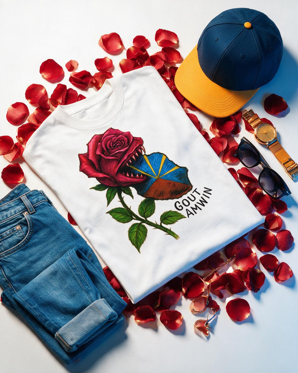 GRAN GUÈL - 100%  La Réunion - T-Shirt unisexe - "GOUT AMWIN"