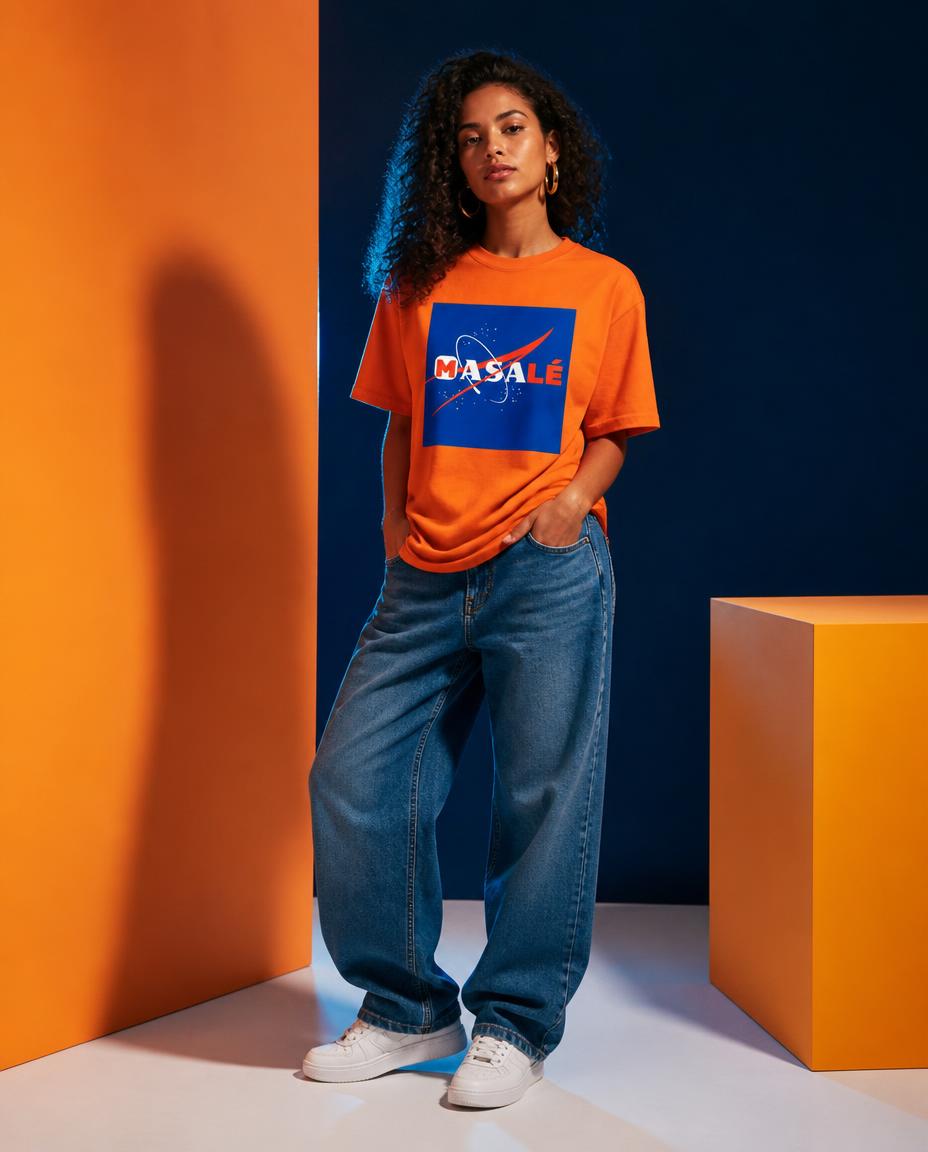 GG - KRÉOL TOUCH - T-Shirt unisexe - Imprimé "MASALA"