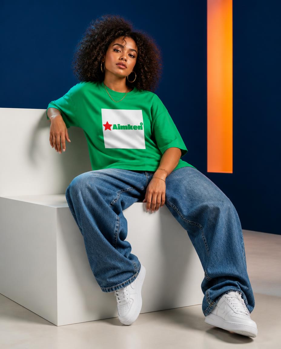 GG - KRÉOL TOUCH - T-Shirt unisexe - Imprimé "AIMKEN"