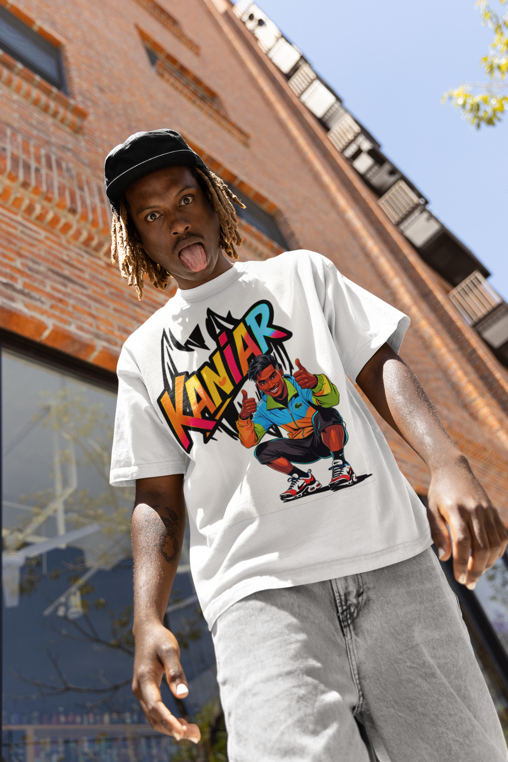 GRAN GUÈL - ZÉNÈSS - T-Shirt unisexe - Imprimé "KANIAR (3)"