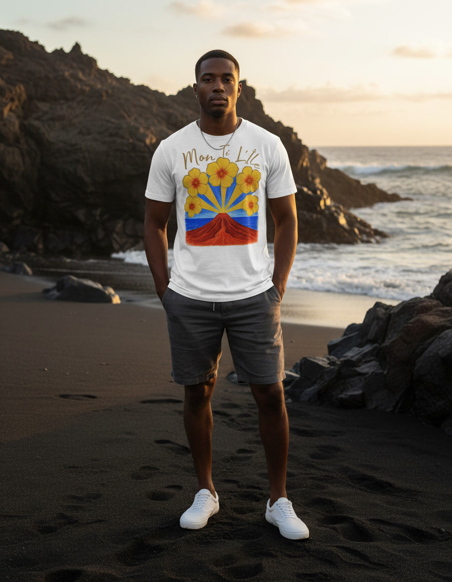 GRAN GUÈL - 100%  La Réunion - T-Shirt unisexe - "MON TI L'ÎLE"