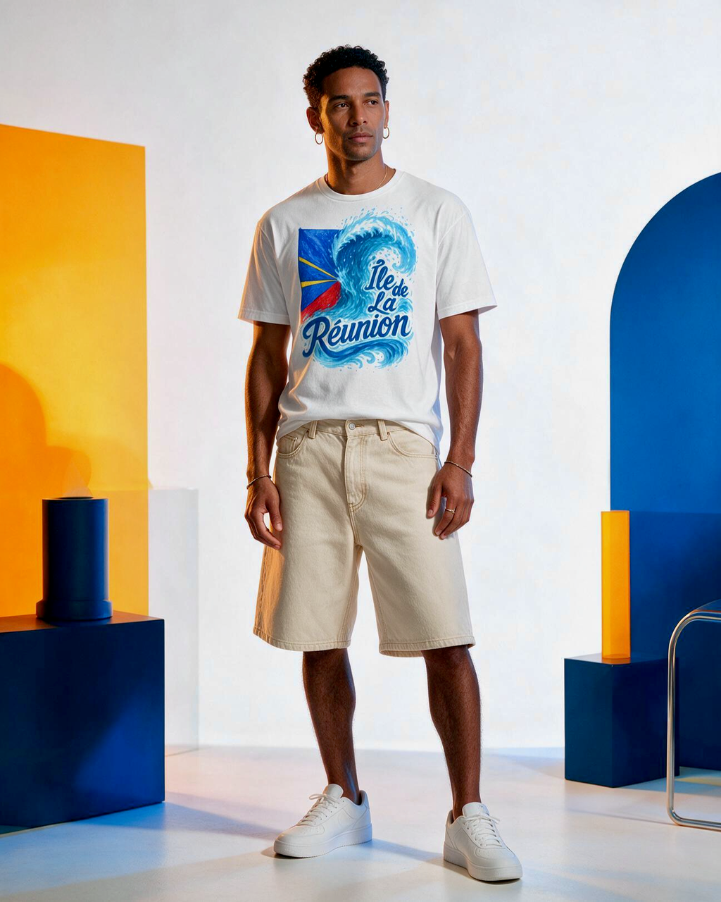 GRAN GUÈL - 100%  La Réunion - T-Shirt unisexe - "ÎLE DE LA RÉUNION (3)"