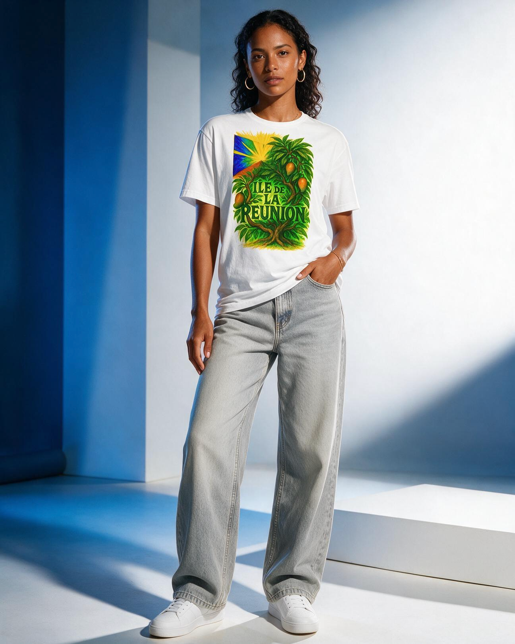 GRAN GUÈL - 100%  La Réunion - T-Shirt unisexe - "ÎLE DE LA RÉUNION (4)"