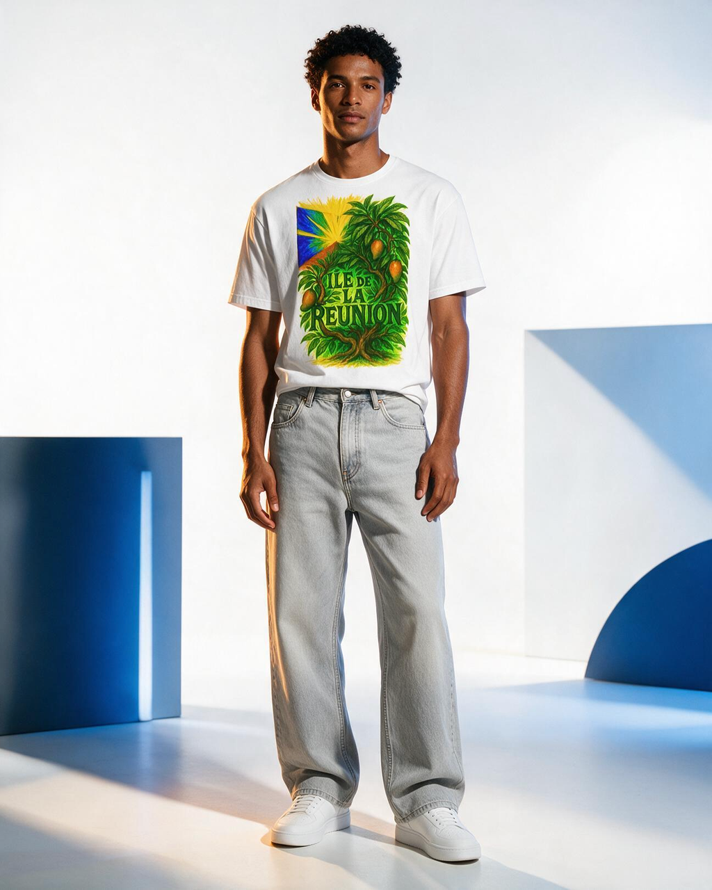GRAN GUÈL - 100%  La Réunion - T-Shirt unisexe - "ÎLE DE LA RÉUNION (4)"