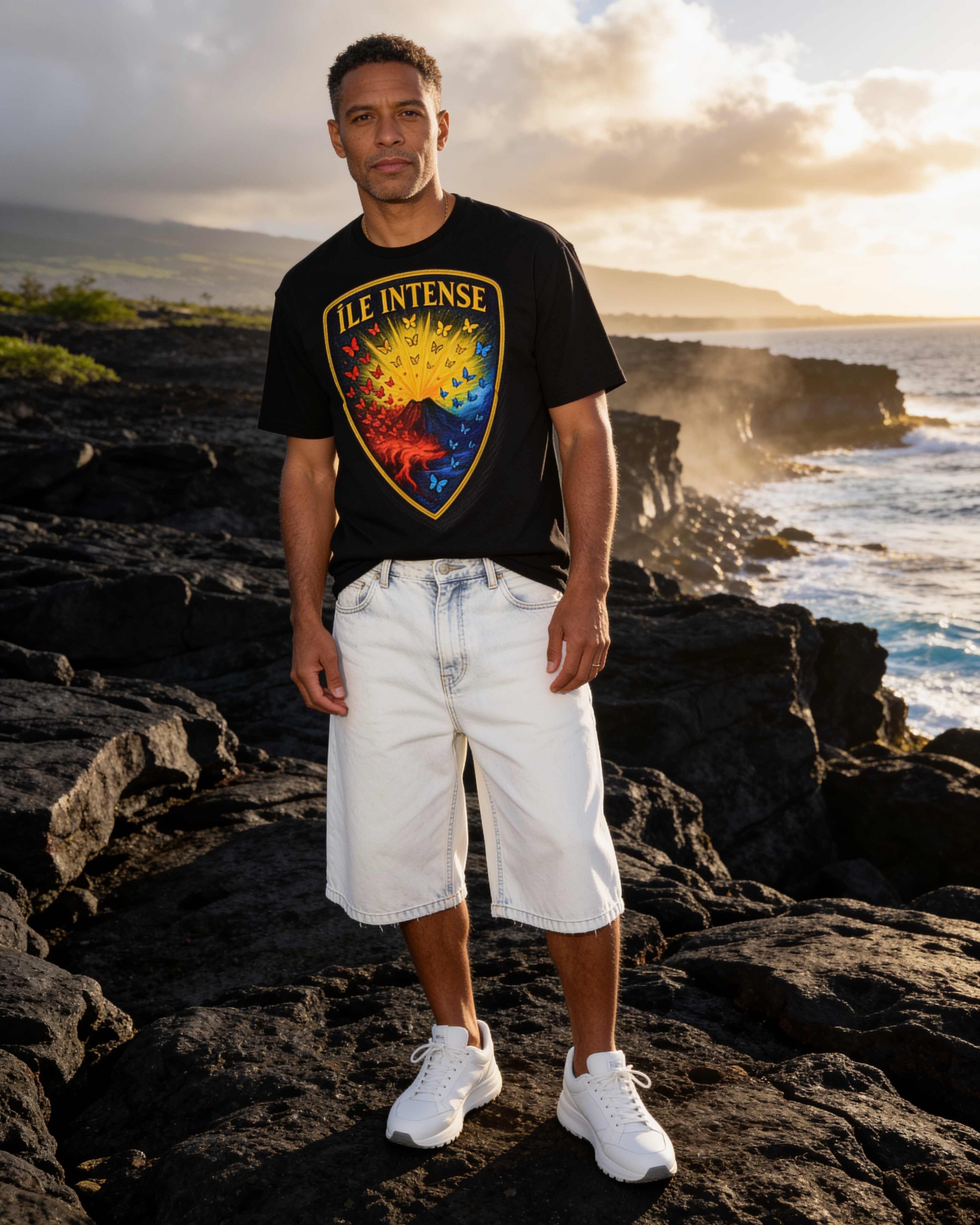 GRAN GUÈL - 100%  La Réunion - T-Shirt unisexe - "ÎLE INTENSE (2)"