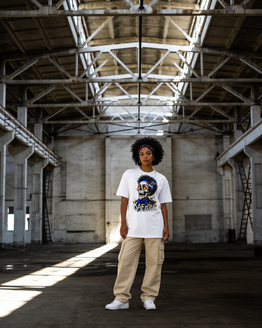 GRAN GUÈL - 100%  La Réunion - T-Shirt unisexe - "KAFRINE CRÂNE"
