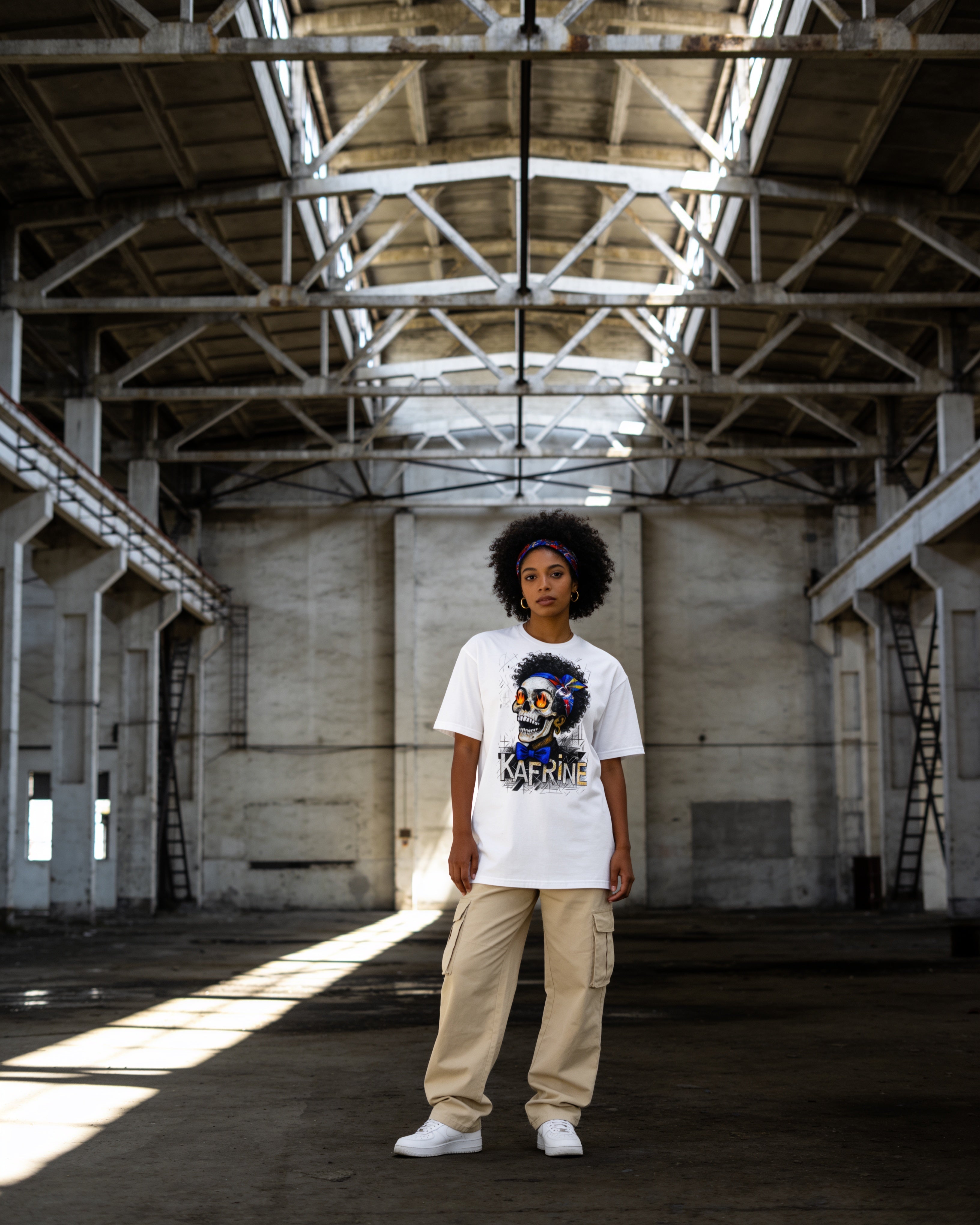 GRAN GUÈL - 100%  La Réunion - T-Shirt unisexe - "KAFRINE CRÂNE"
