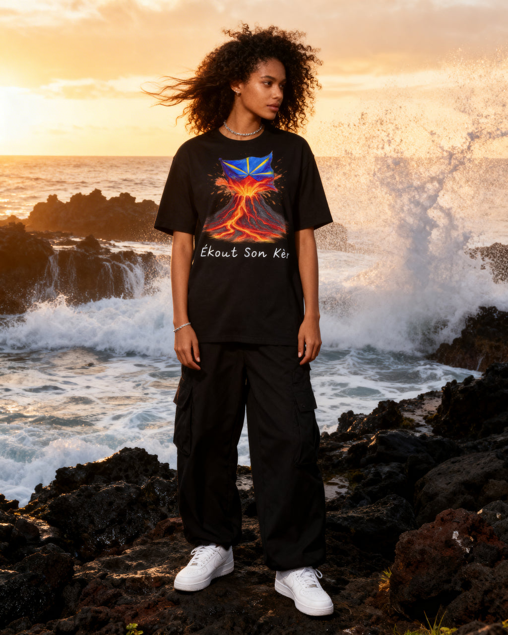 GRAN GUÈL - 100%  La Réunion - T-Shirt unisexe - "ÉKOUT SON KÈR"