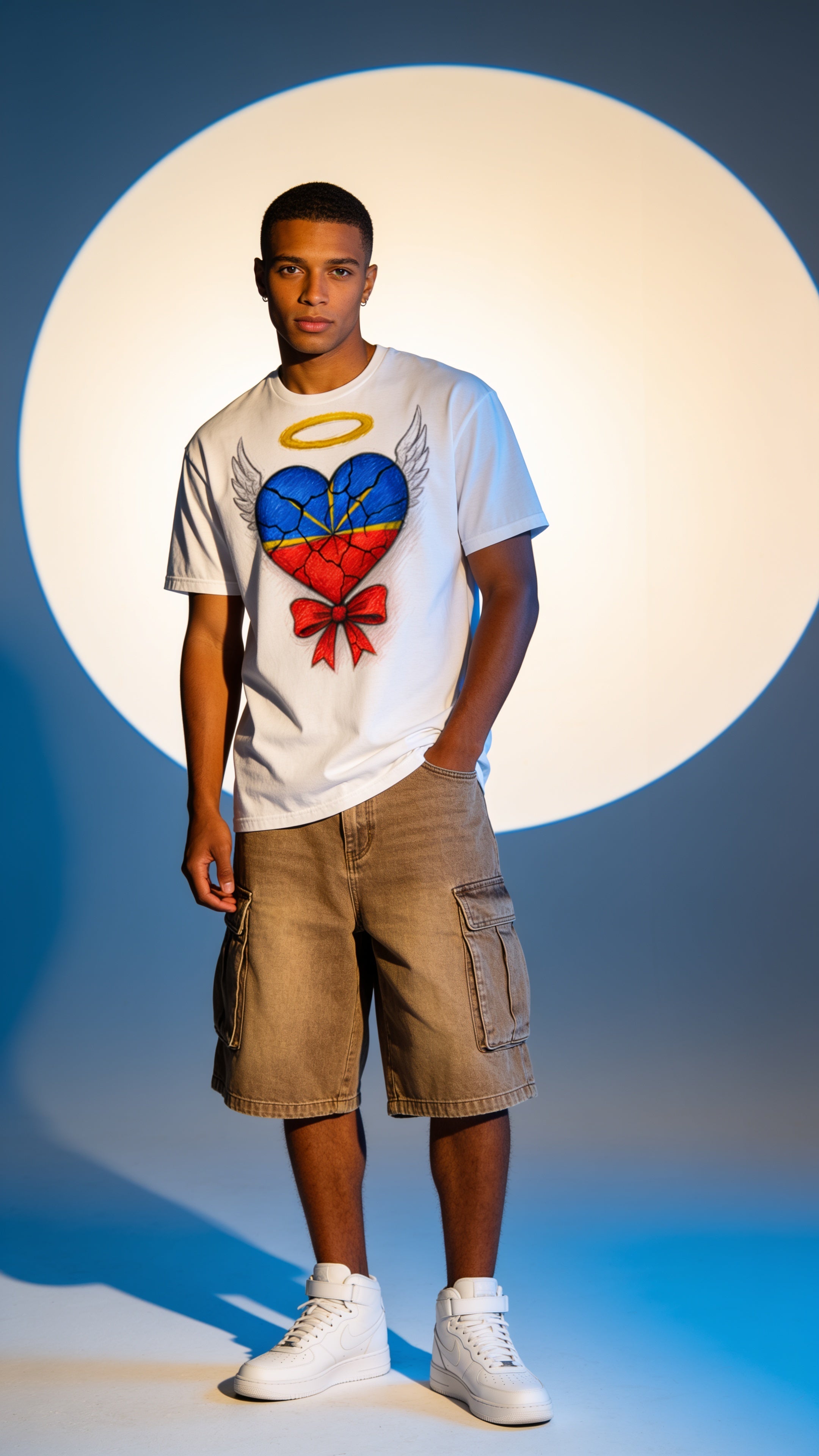 GRAN GUÈL - 100%  La Réunion - T-Shirt unisexe - "KÈR D'ANGE"