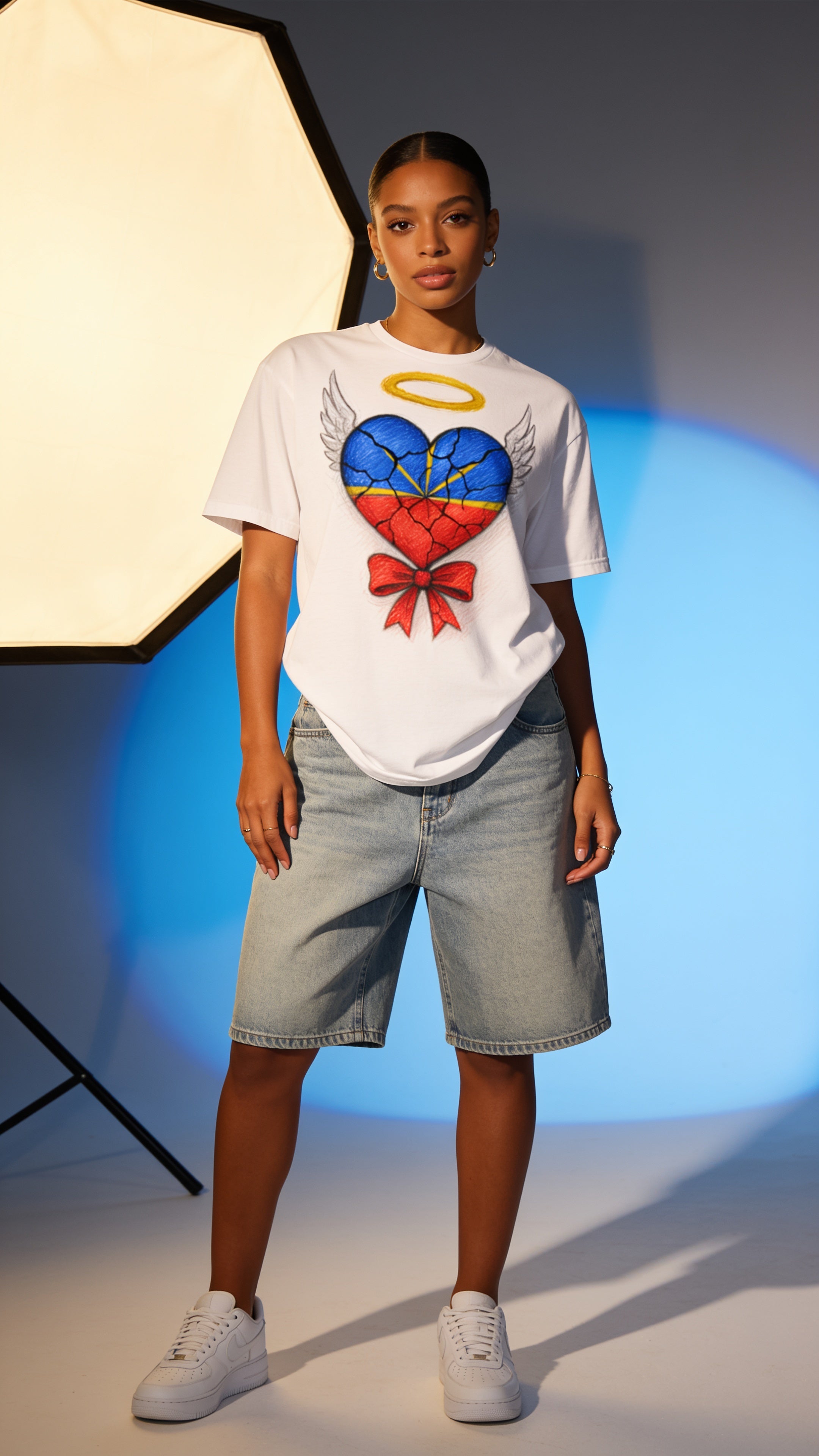 GRAN GUÈL - 100%  La Réunion - T-Shirt unisexe - "KÈR D'ANGE"