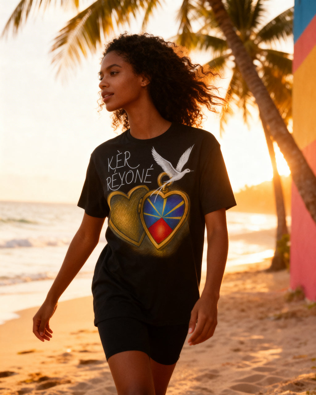 GRAN GUÈL - 100%  La Réunion - T-Shirt unisexe - "KÈR RÉYONÉ"