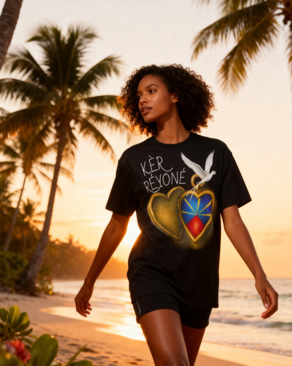 GRAN GUÈL - 100%  La Réunion - T-Shirt unisexe - "KÈR RÉYONÉ"