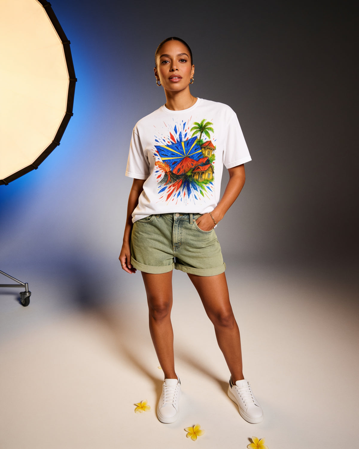 GRAN GUÈL - 100%  La Réunion - T-Shirt unisexe - "KOSA LARIVÉ"