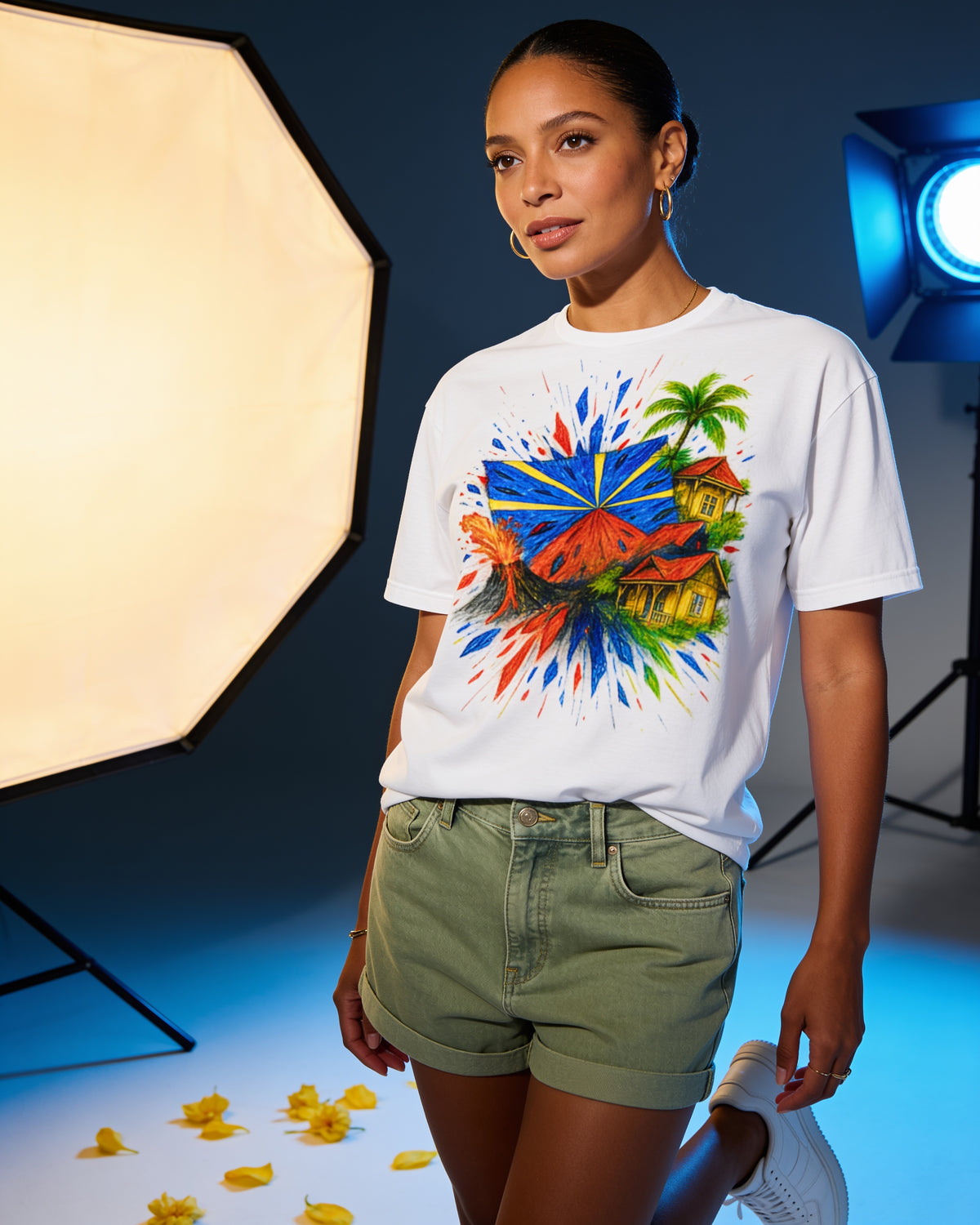 GRAN GUÈL - 100%  La Réunion - T-Shirt unisexe - "KOSA LARIVÉ"
