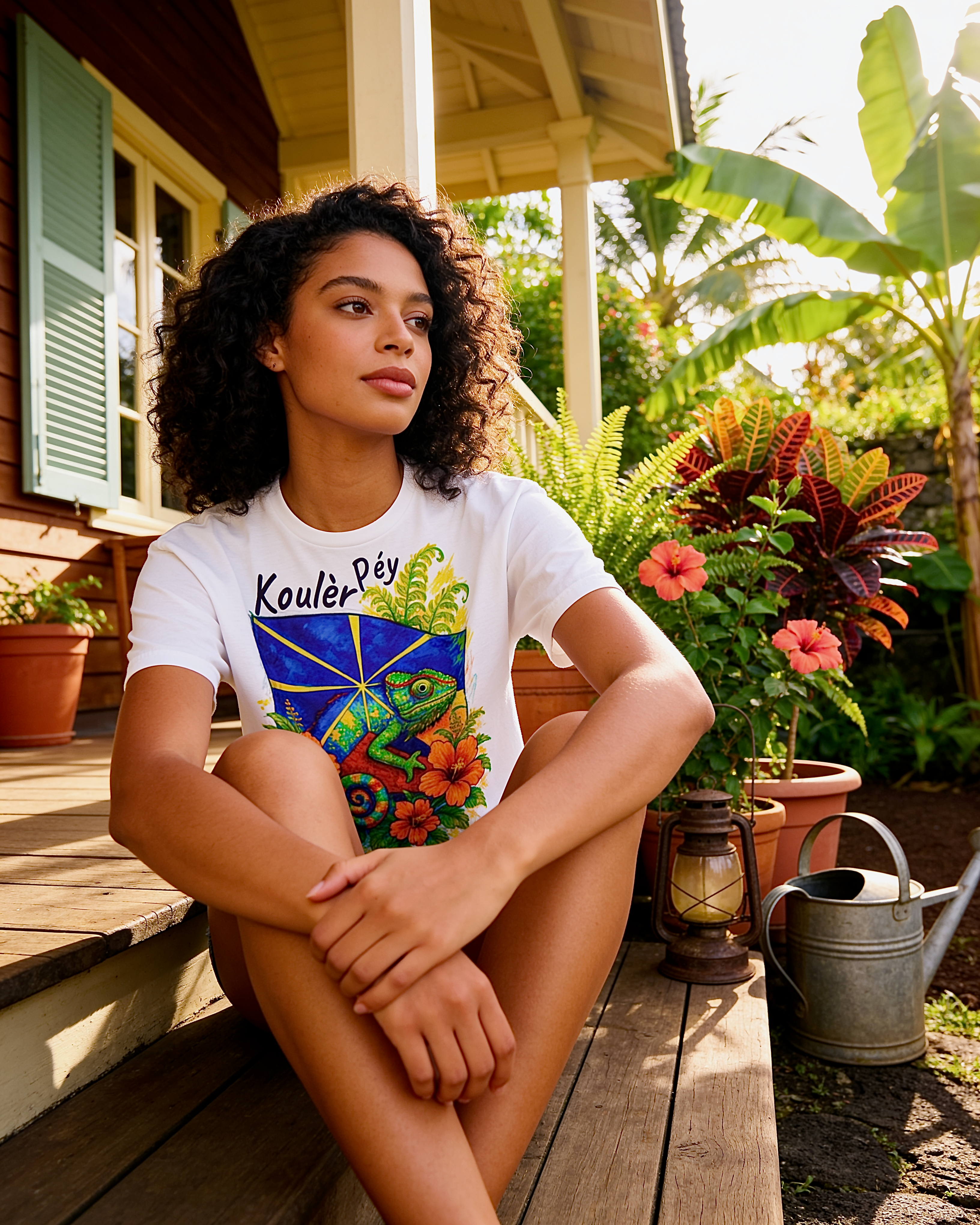 GRAN GUÈL - 100%  La Réunion - T-Shirt unisexe - "KOULÈR PÉY"