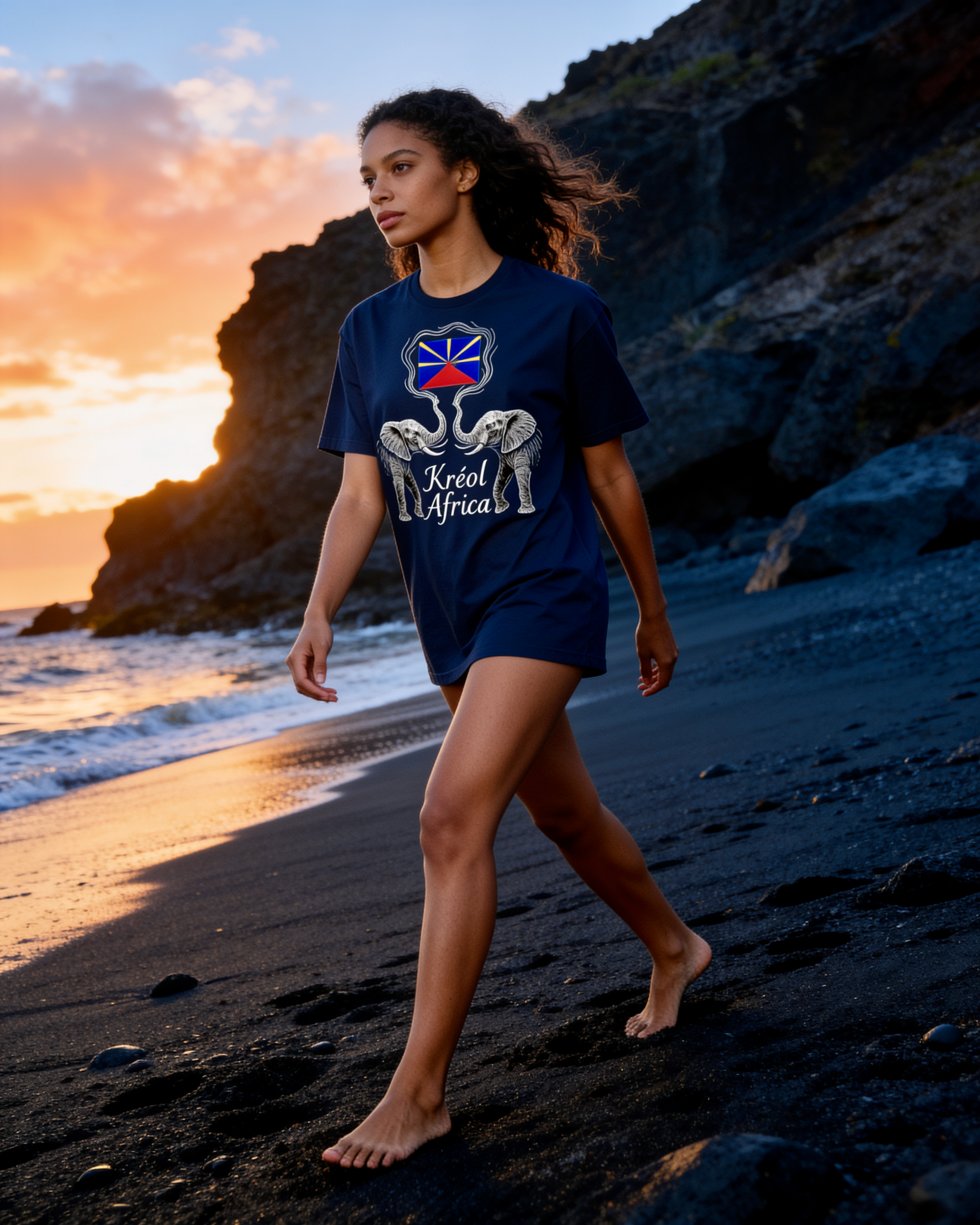GRAN GUÈL - 100%  La Réunion - T-Shirt unisexe - "KRÉOL AFRICA"