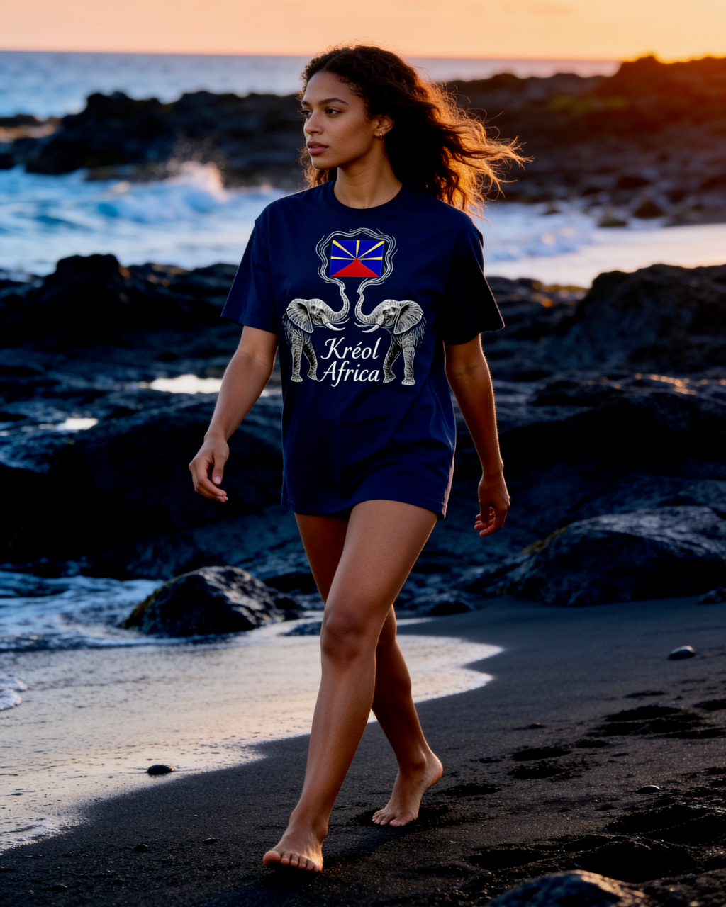 GRAN GUÈL - 100%  La Réunion - T-Shirt unisexe - "KRÉOL AFRICA"