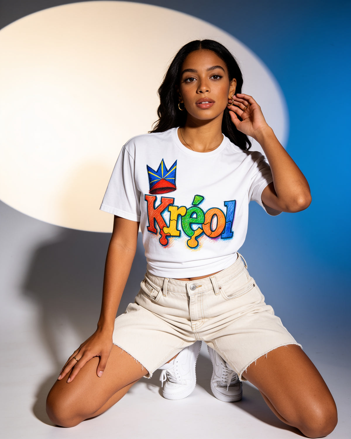 GRAN GUÈL - 100%  La Réunion - T-Shirt unisexe - "KRÉOL KING"