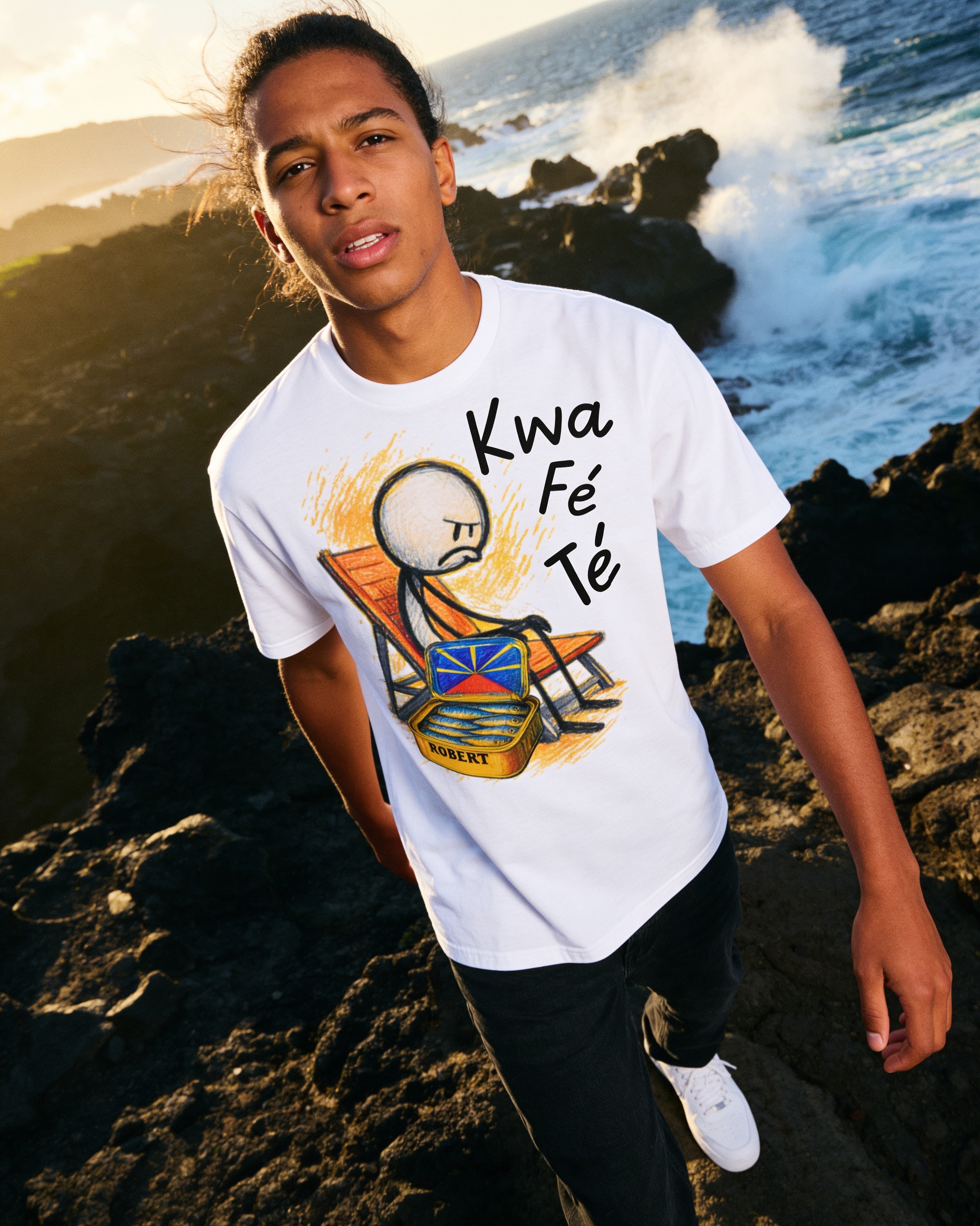 GRAN GUÈL - 100%  La Réunion - T-Shirt unisexe - "KWA FÉ TÉ"