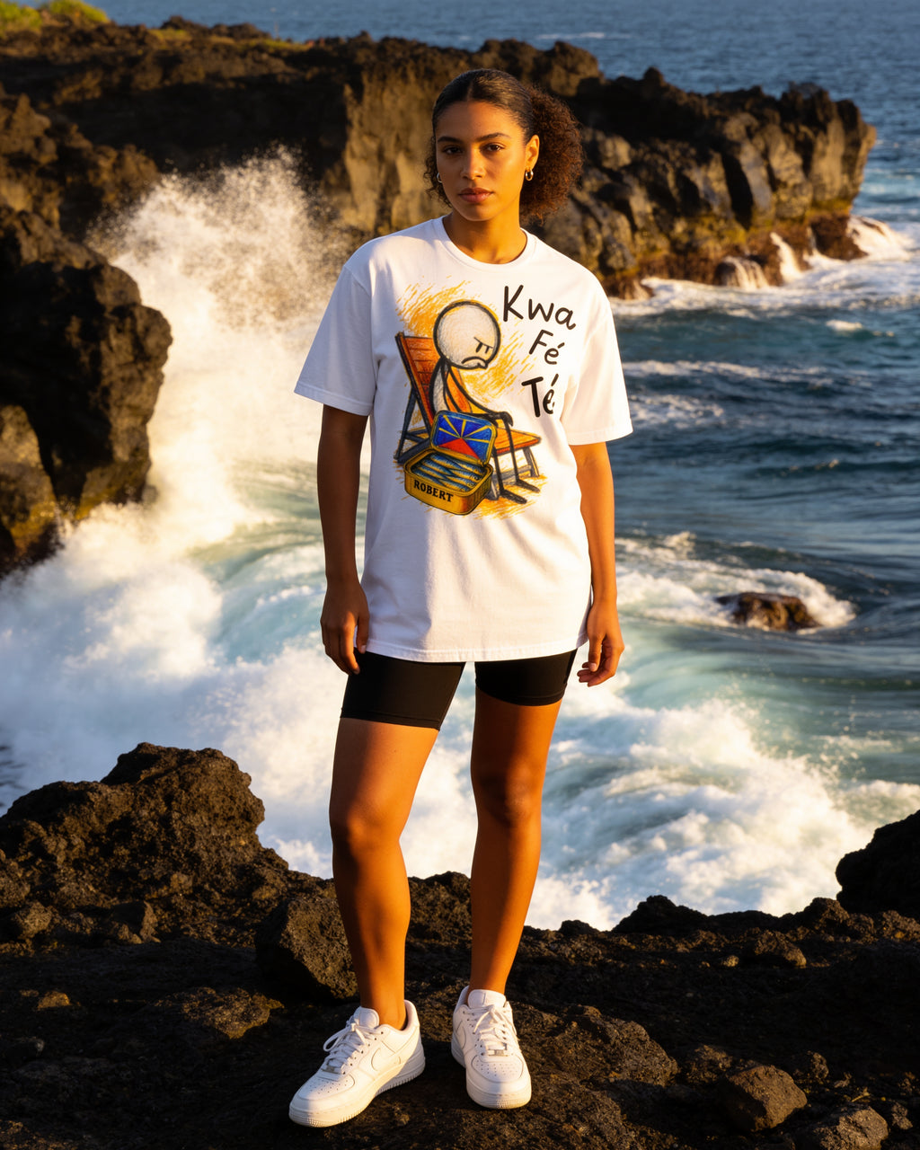 GRAN GUÈL - 100%  La Réunion - T-Shirt unisexe - "KWA FÉ TÉ"