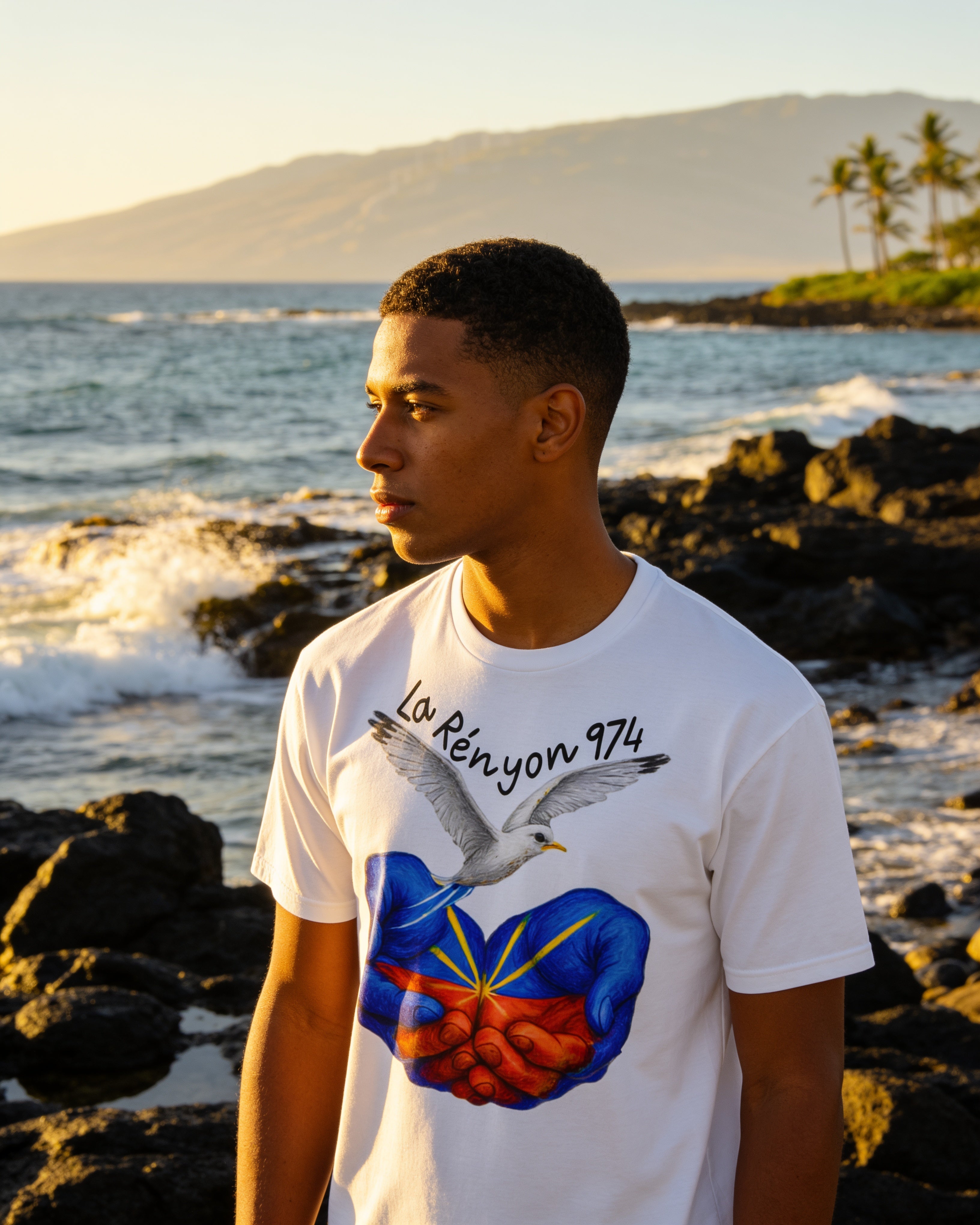 GRAN GUÈL - 100%  La Réunion - T-Shirt unisexe - "LA RÉNYON 974"