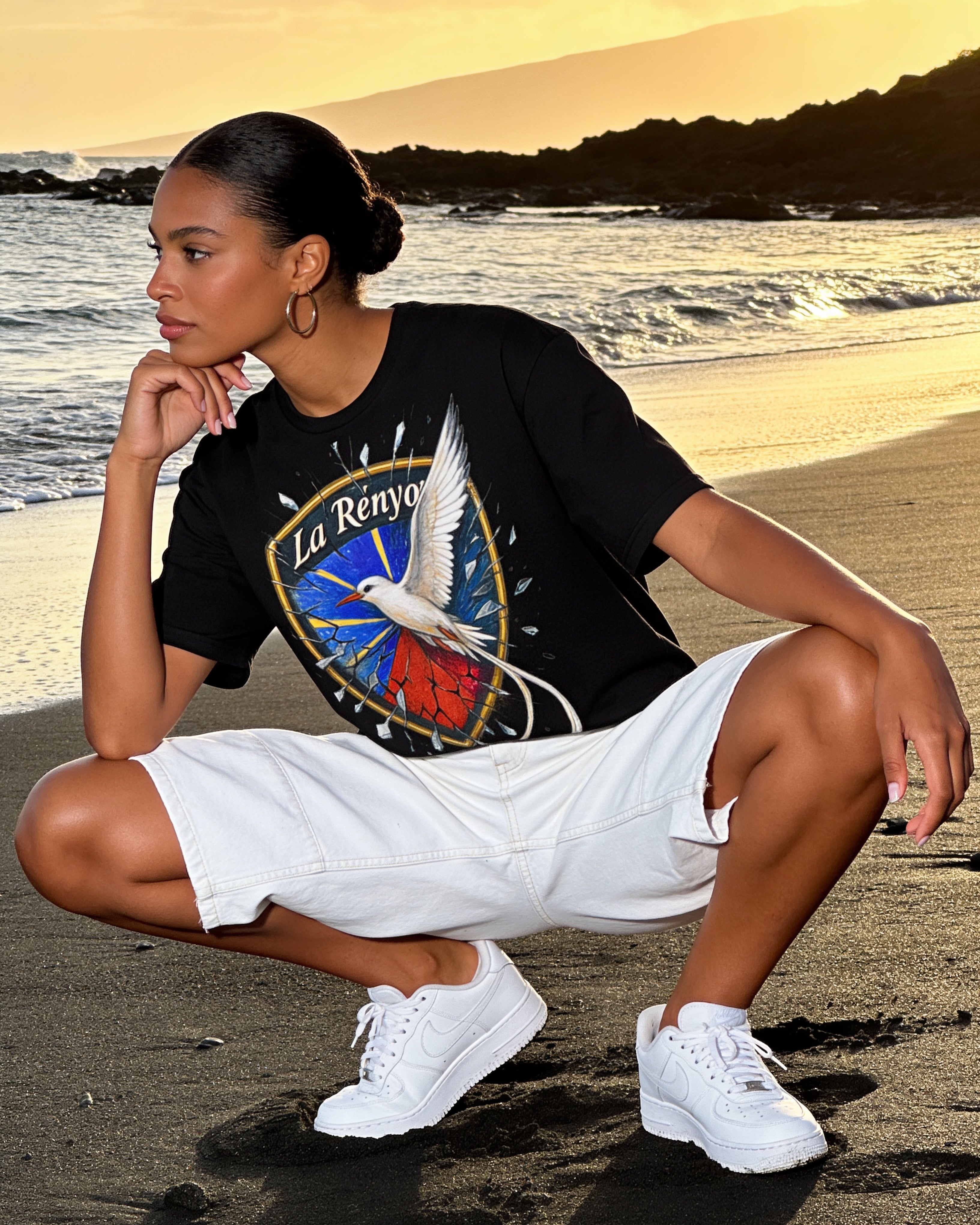 GRAN GUÈL - 100%  La Réunion - T-Shirt unisexe - "LA RÉNYON (3)"