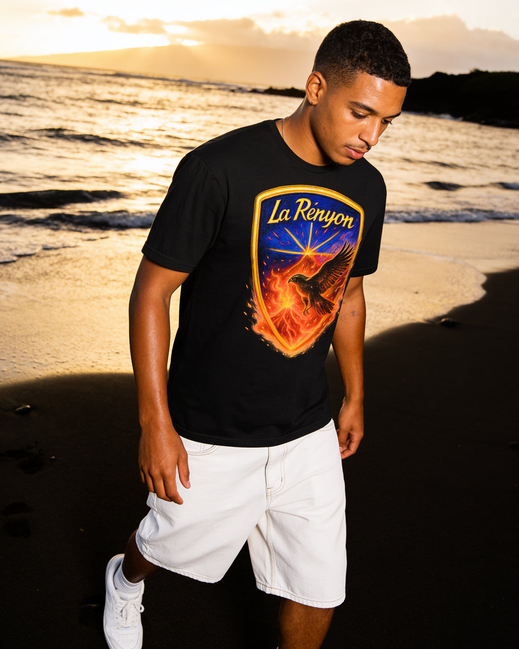 GRAN GUÈL - 100%  La Réunion - T-Shirt unisexe - "LA RÉNYON (Papangue)"