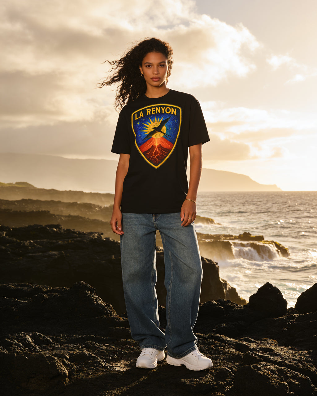 GRAN GUÈL - 100%  La Réunion - T-Shirt unisexe - "LA RÉNYON (6)"