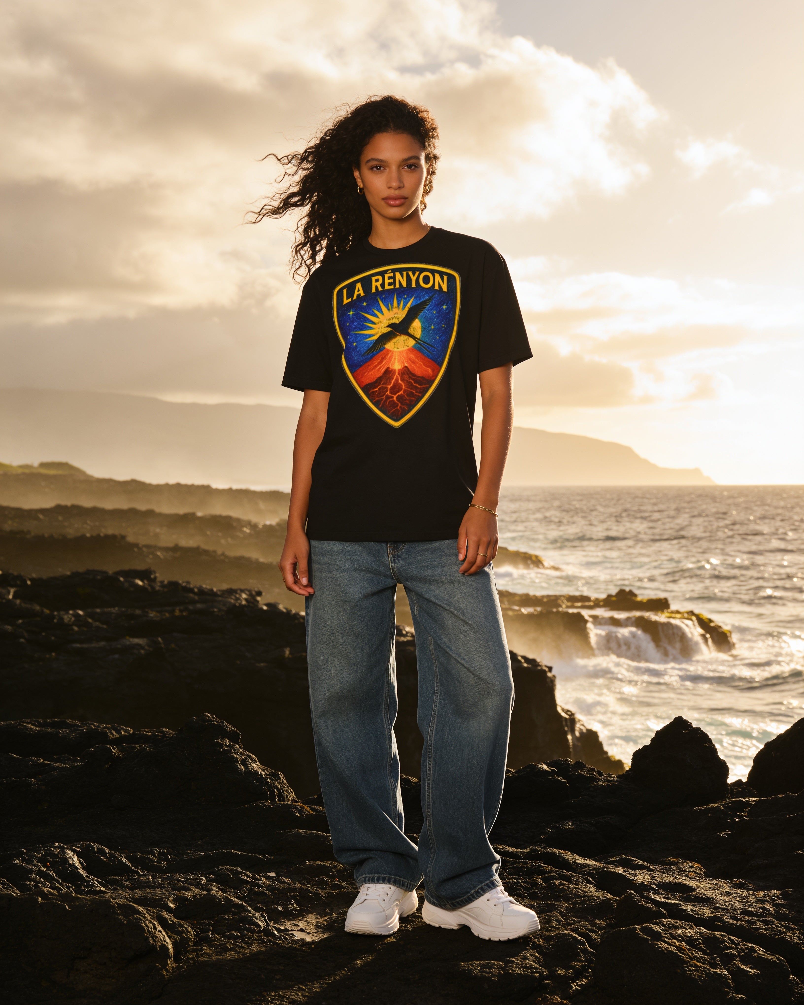 GRAN GUÈL - 100%  La Réunion - T-Shirt unisexe - "LA RÉNYON (6)"
