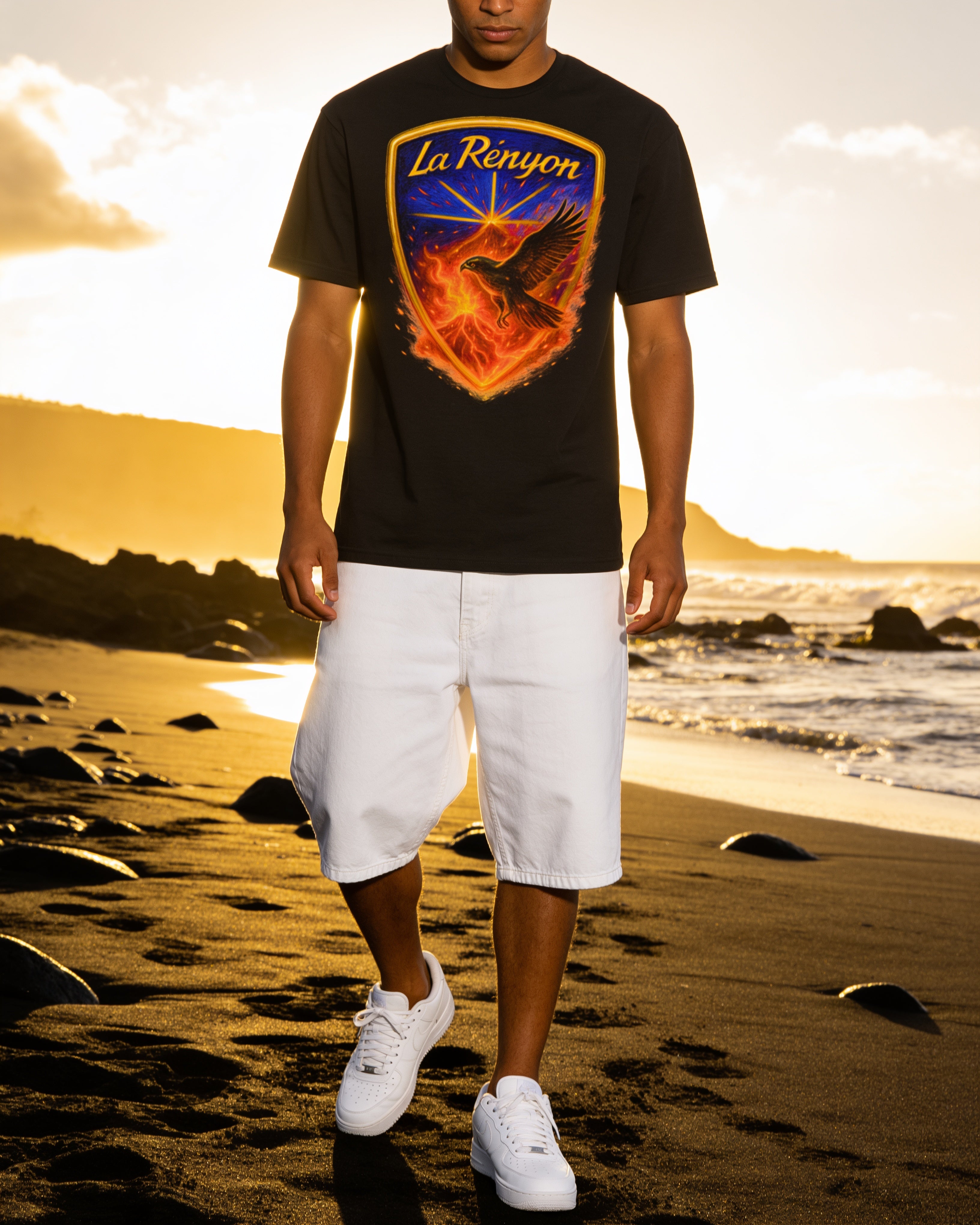 GRAN GUÈL - 100%  La Réunion - T-Shirt unisexe - "LA RÉNYON (Papangue)"