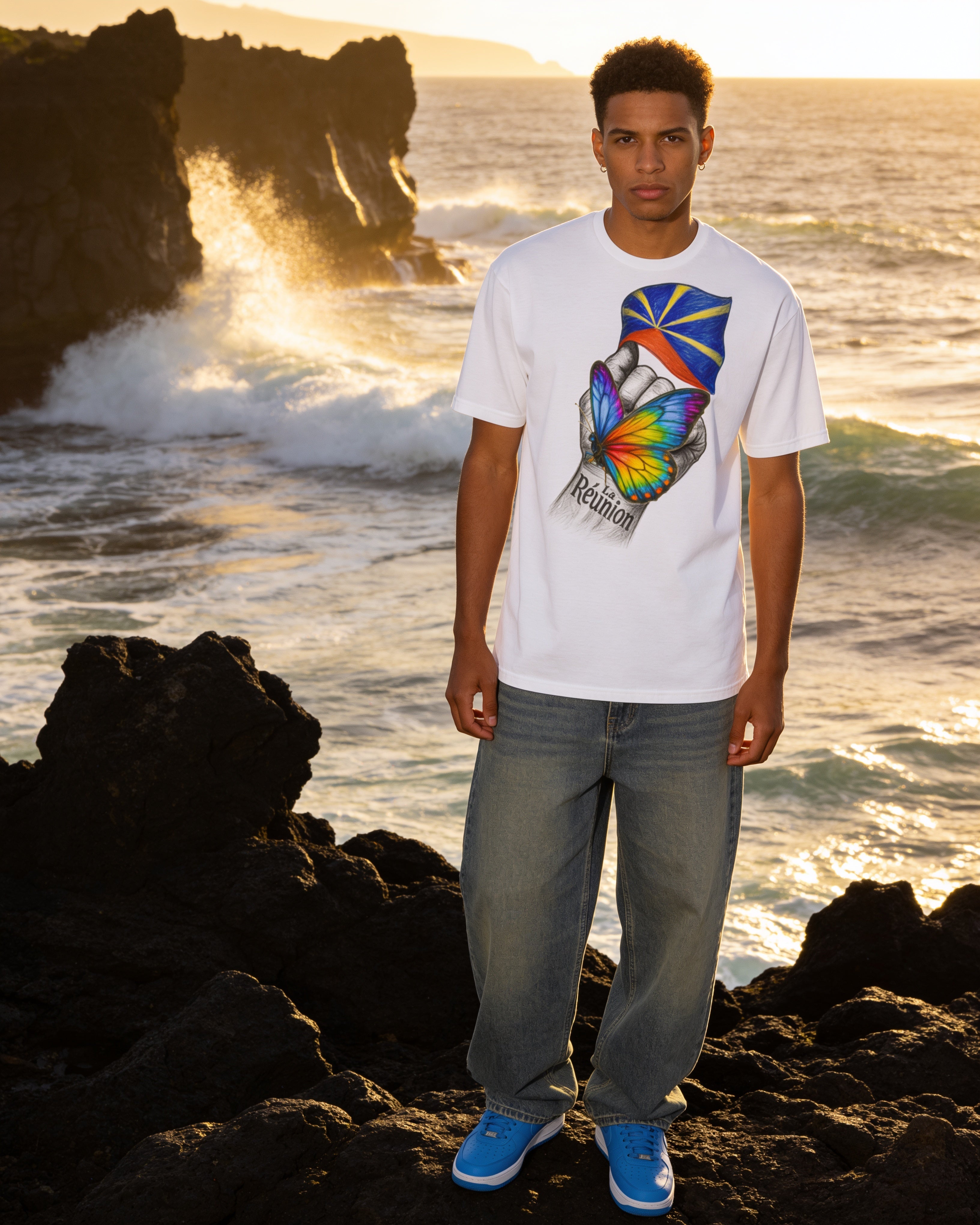 GRAN GUÈL - 100%  La Réunion - T-Shirt unisexe - "LA RÉUNION"
