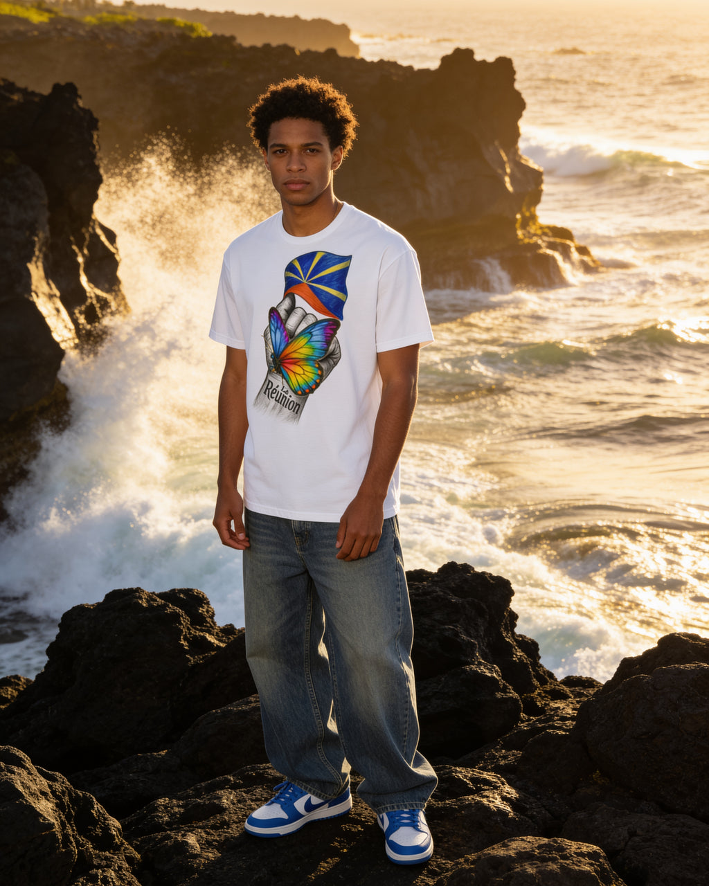 GRAN GUÈL - 100%  La Réunion - T-Shirt unisexe - "LA RÉUNION"