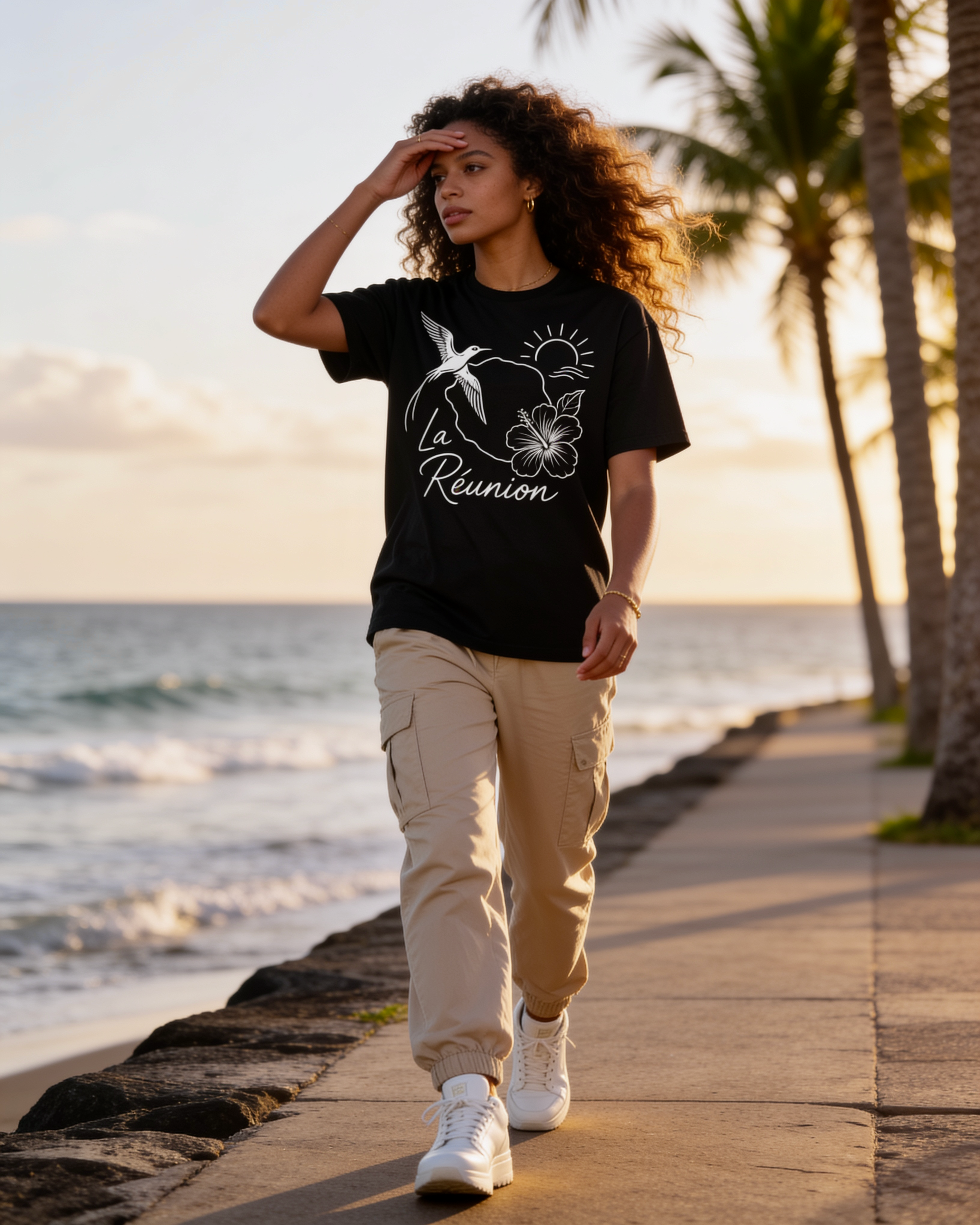 GRAN GUÈL - 100%  La Réunion - T-Shirt unisexe - "LA RÉUNION (6)"