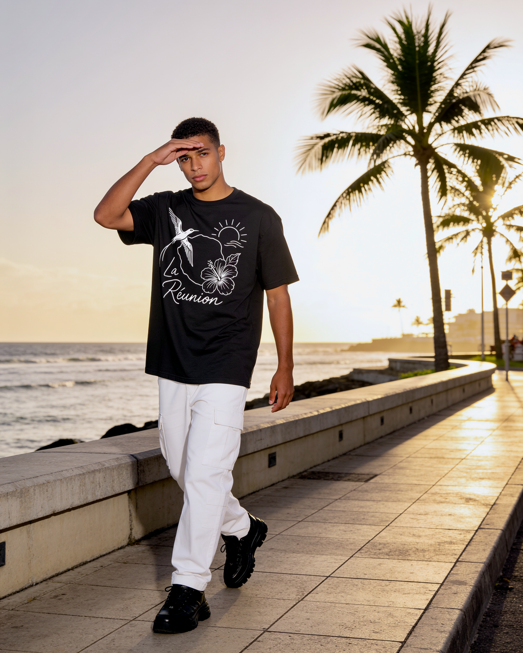 GRAN GUÈL - 100%  La Réunion - T-Shirt unisexe - "LA RÉUNION (6)"