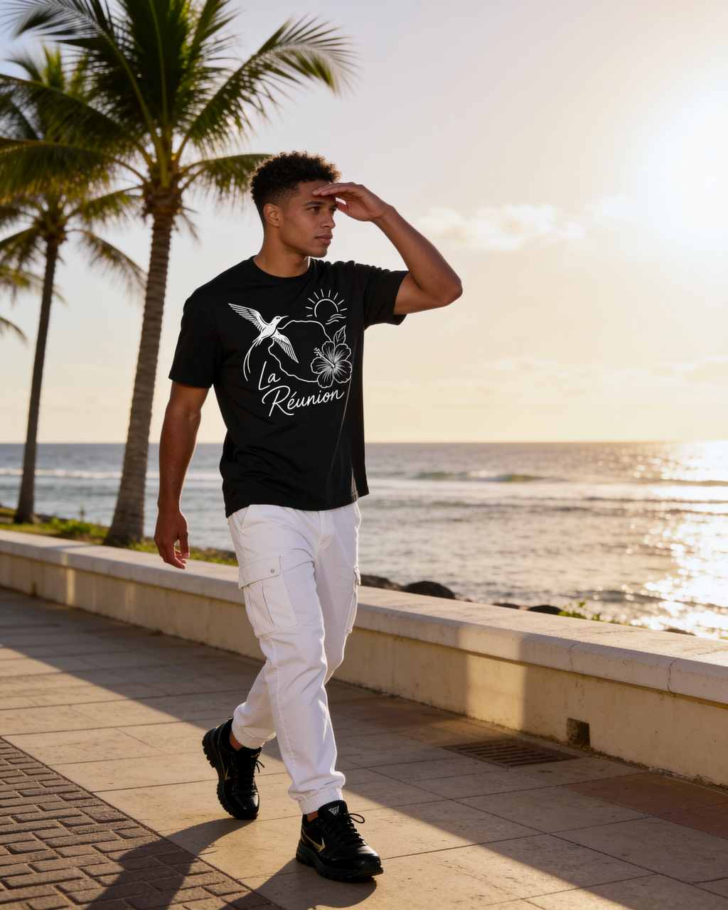 GRAN GUÈL - 100%  La Réunion - T-Shirt unisexe - "LA RÉUNION (6)"