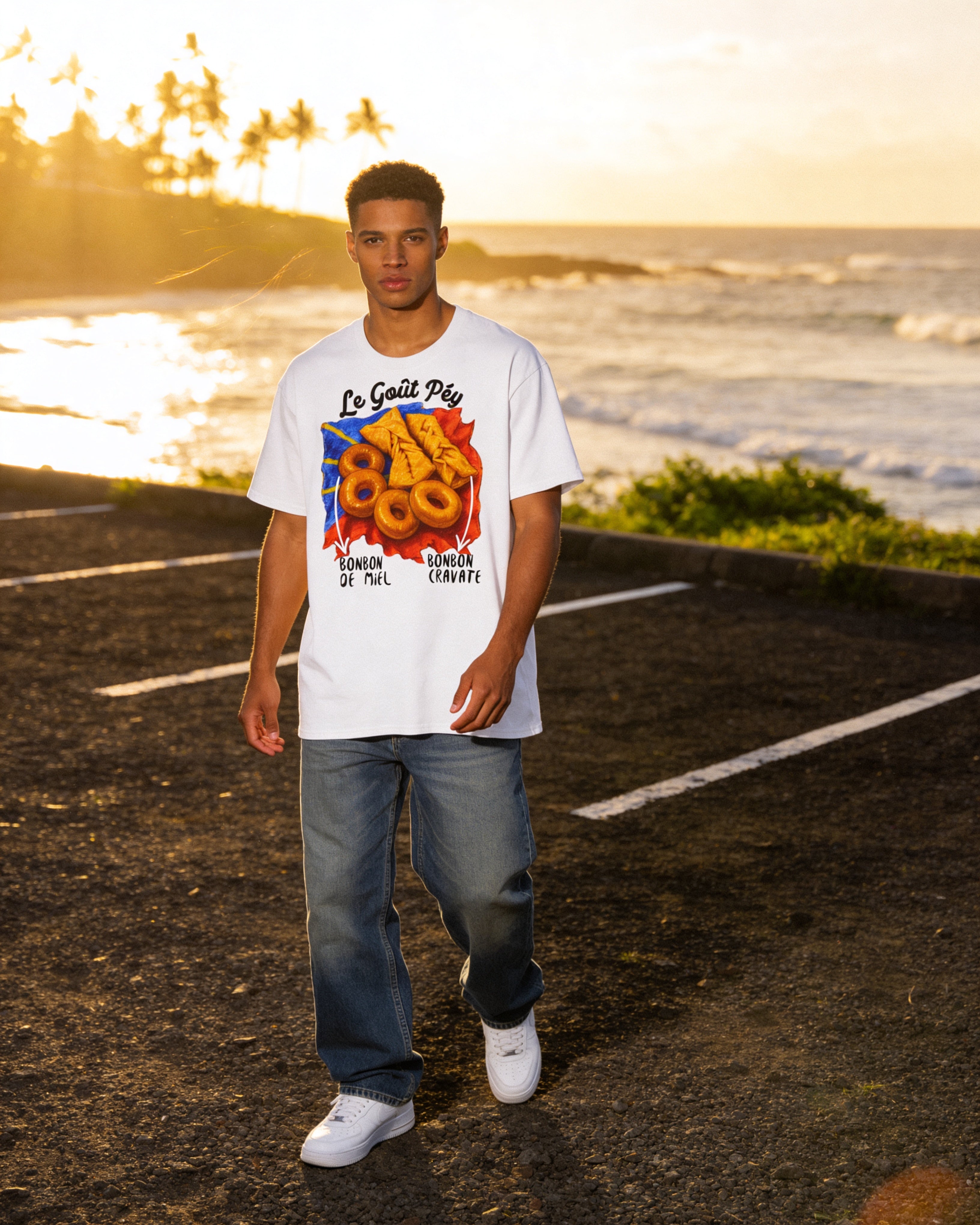 GRAN GUÈL - 100%  La Réunion - T-Shirt unisexe - "LE GOÛT PÉY"