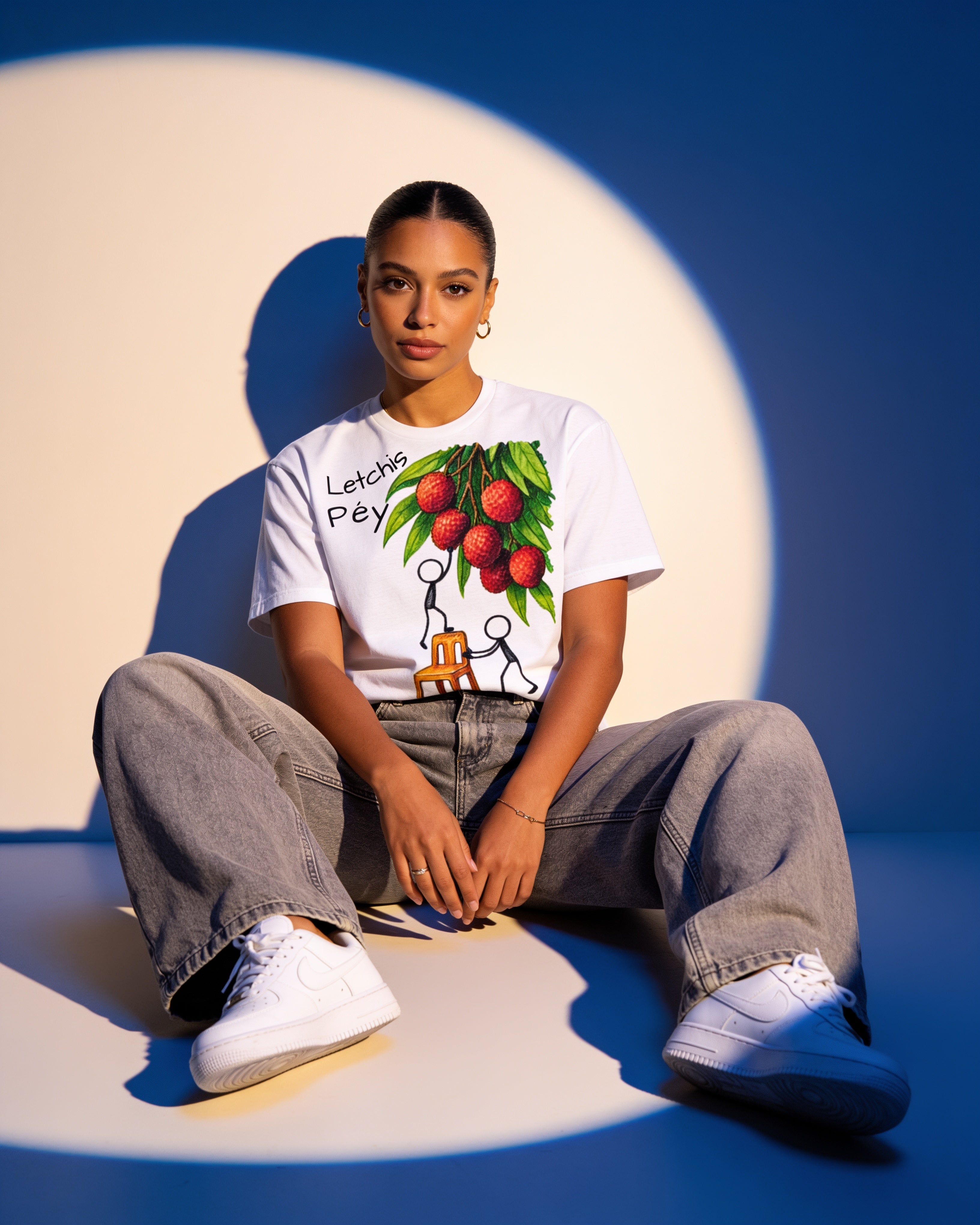 GRAN GUÈL - 100%  La Réunion - T-Shirt unisexe - "LETCHIS PÉY"