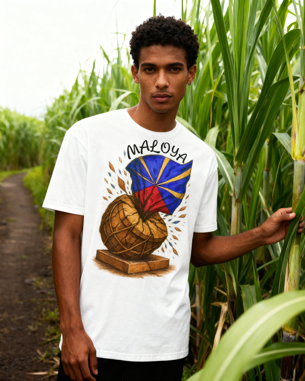 GRAN GUÈL - 100%  La Réunion - T-Shirt unisexe - "MALOYA (7)"