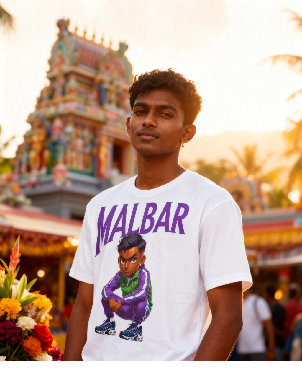 GRAN GUÈL - ZÉNÈSS 974 - T-Shirt Unisexe - "MALBAR"
