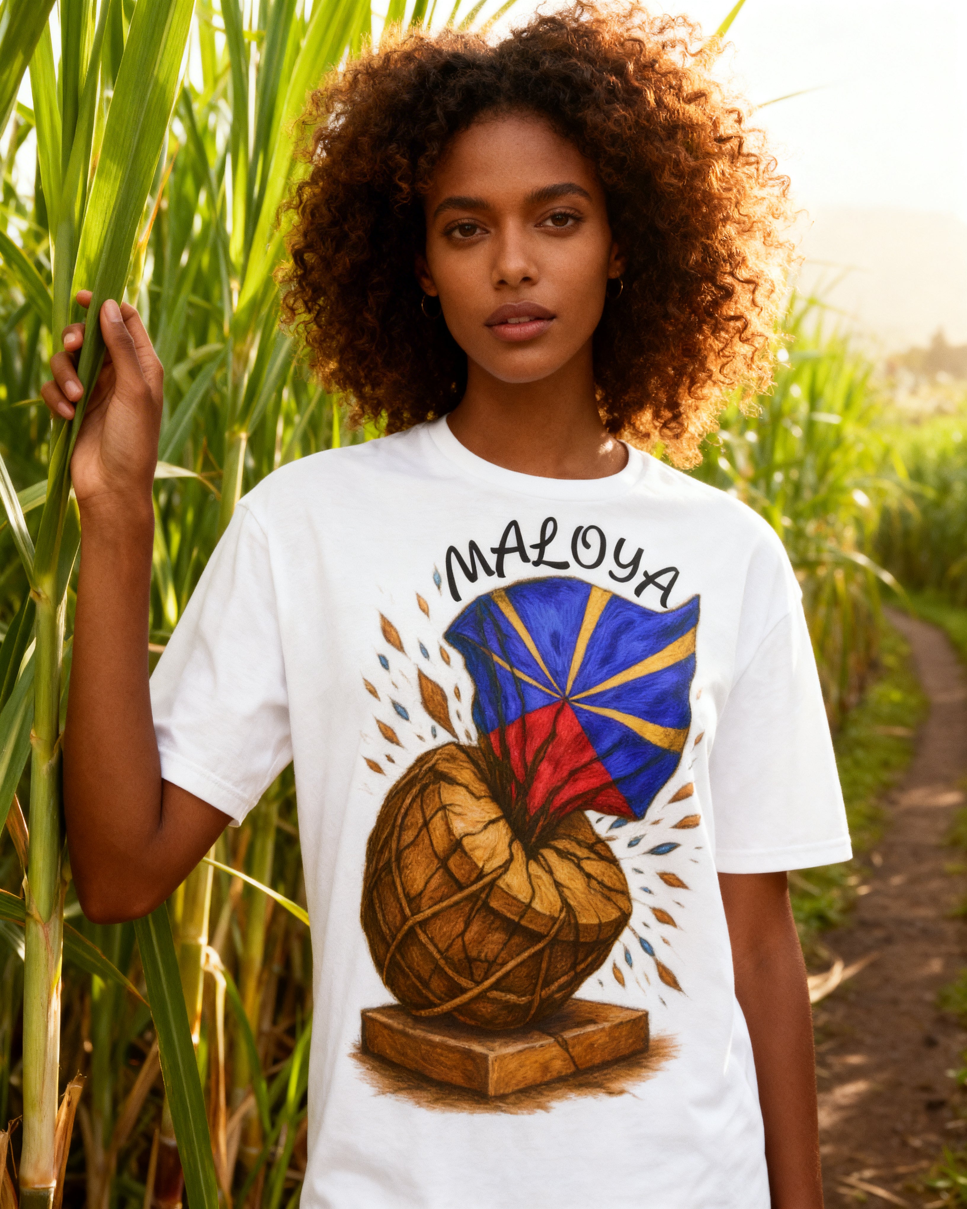 GRAN GUÈL - 100%  La Réunion - T-Shirt unisexe - "MALOYA (7)"